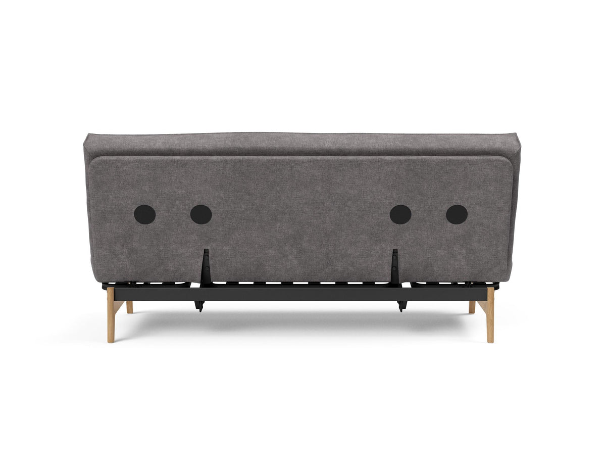 Aslak 140 Bettsofa Sharp Plus Cover Soft Spring in 282 Avella Warm Grey präsentiert im Onlineshop von KAQTU Design AG. Bettsofa ist von Innovation Living