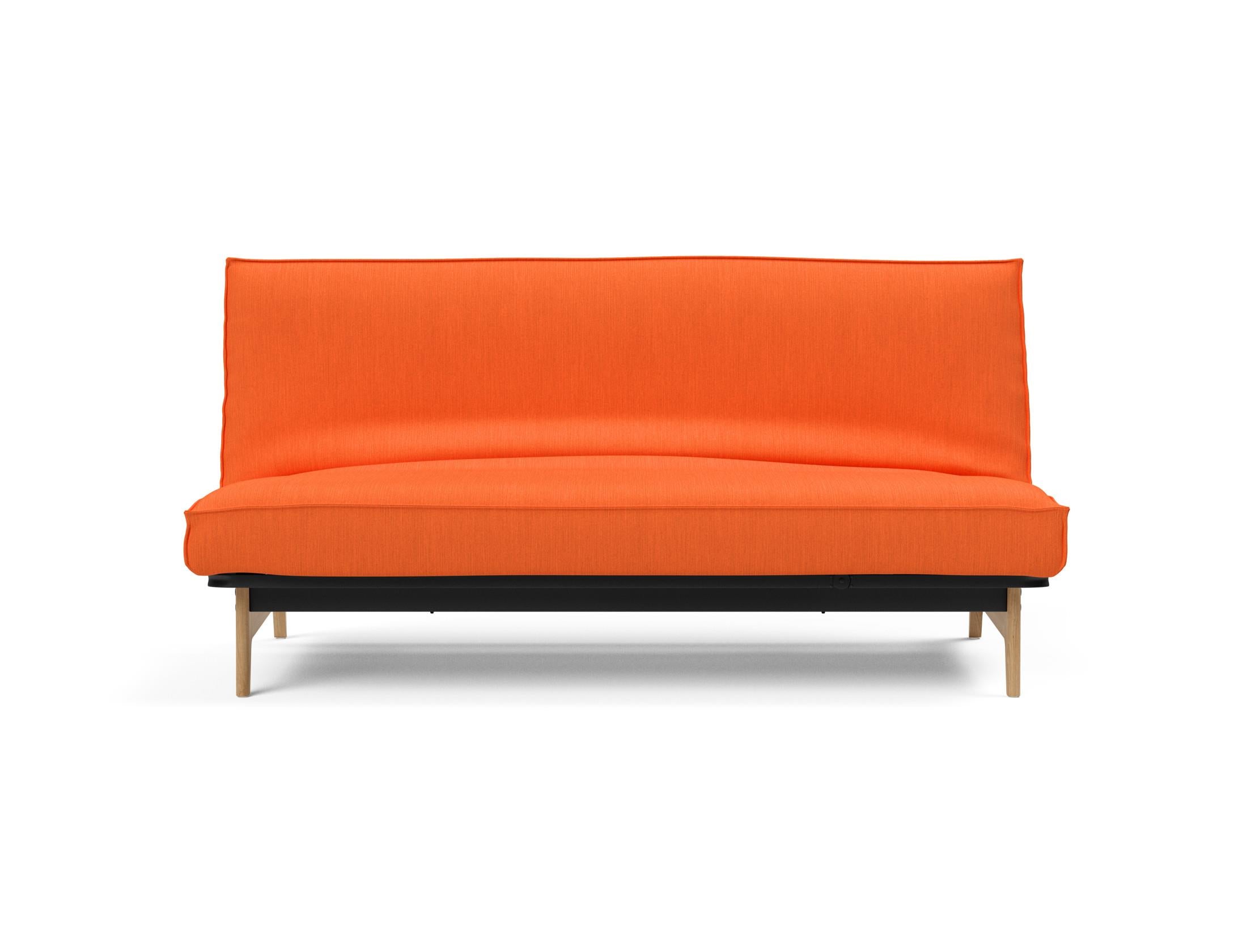 Erleben Sie das Aslak 140 Bettsofa von Innovation Living: modernes Design, hochwertige Soft Spring Matratze und edles Sharp Plus Cover für optimalen Komfort.