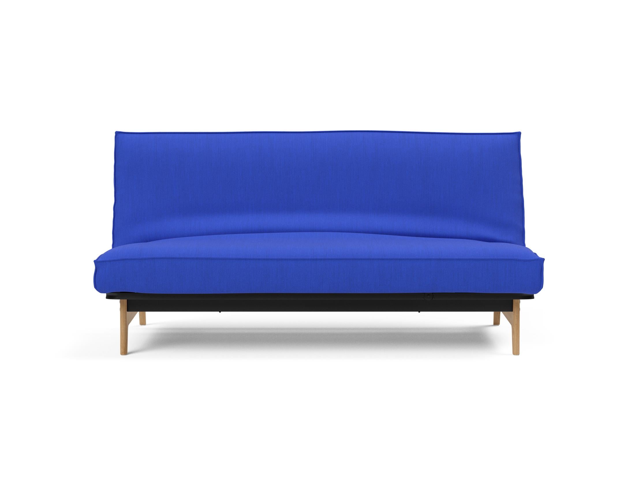 Erleben Sie das Aslak 140 Bettsofa von Innovation Living: modernes Design, hochwertige Soft Spring Matratze und edles Sharp Plus Cover für optimalen Komfort.