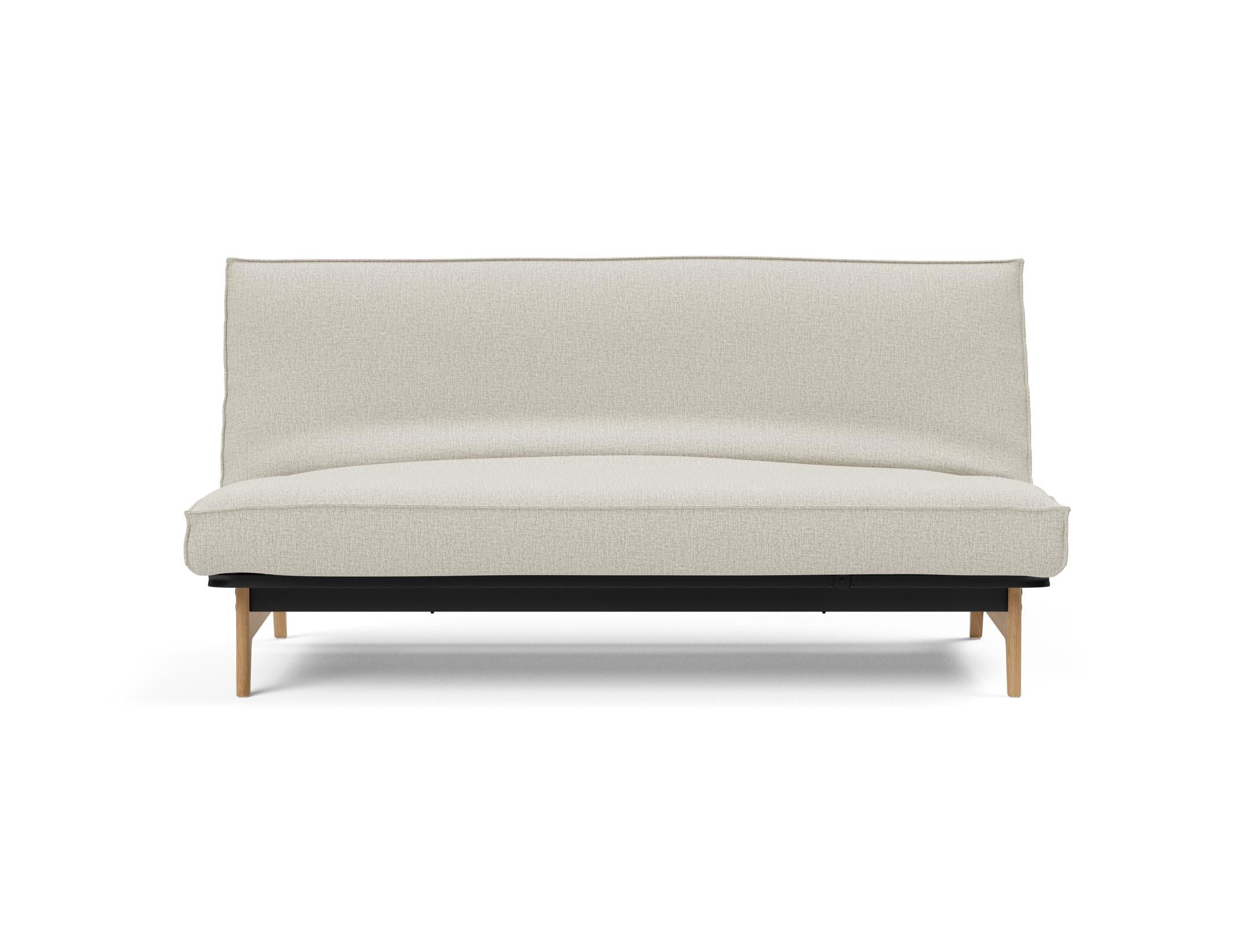 Erleben Sie das Aslak 140 Bettsofa von Innovation Living: modernes Design, hochwertige Soft Spring Matratze und edles Sharp Plus Cover für optimalen Komfort.