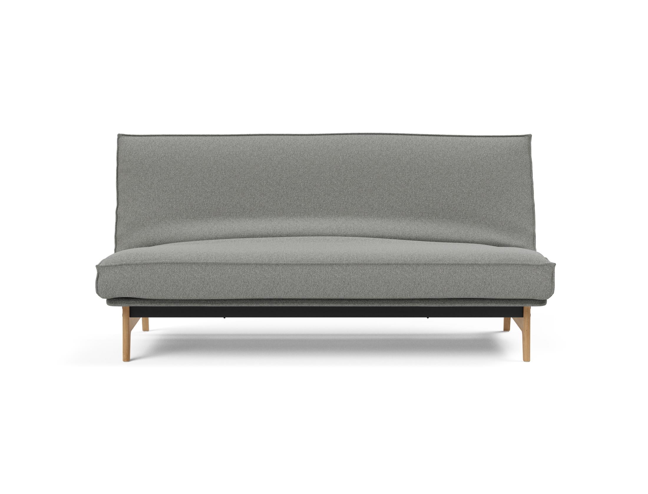 Stylisches Aslak 140 Bettsofa mit Soft Spring Bezug, perfekt für gemütliche Stunden und modernes Interieur.