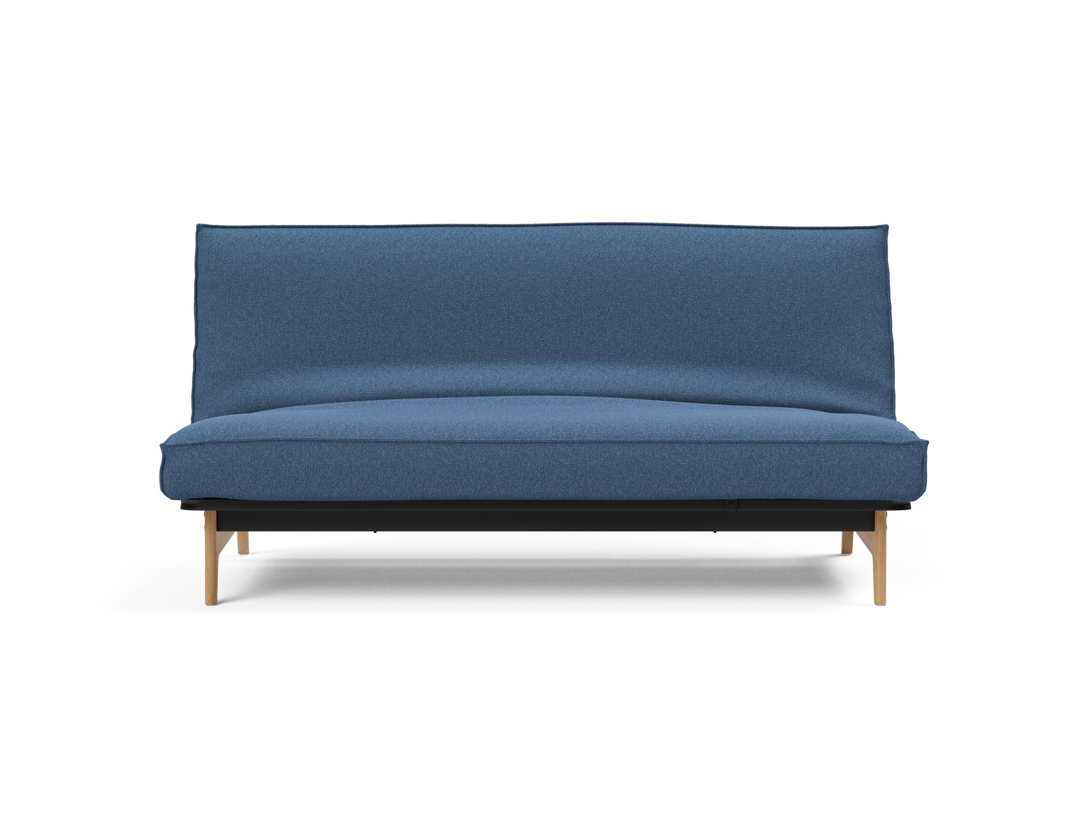 Elegantes Aslak 140 Bettsofa mit Soft Spring Bezug, ideal für entspannte Abende und modernes Wohndesign.