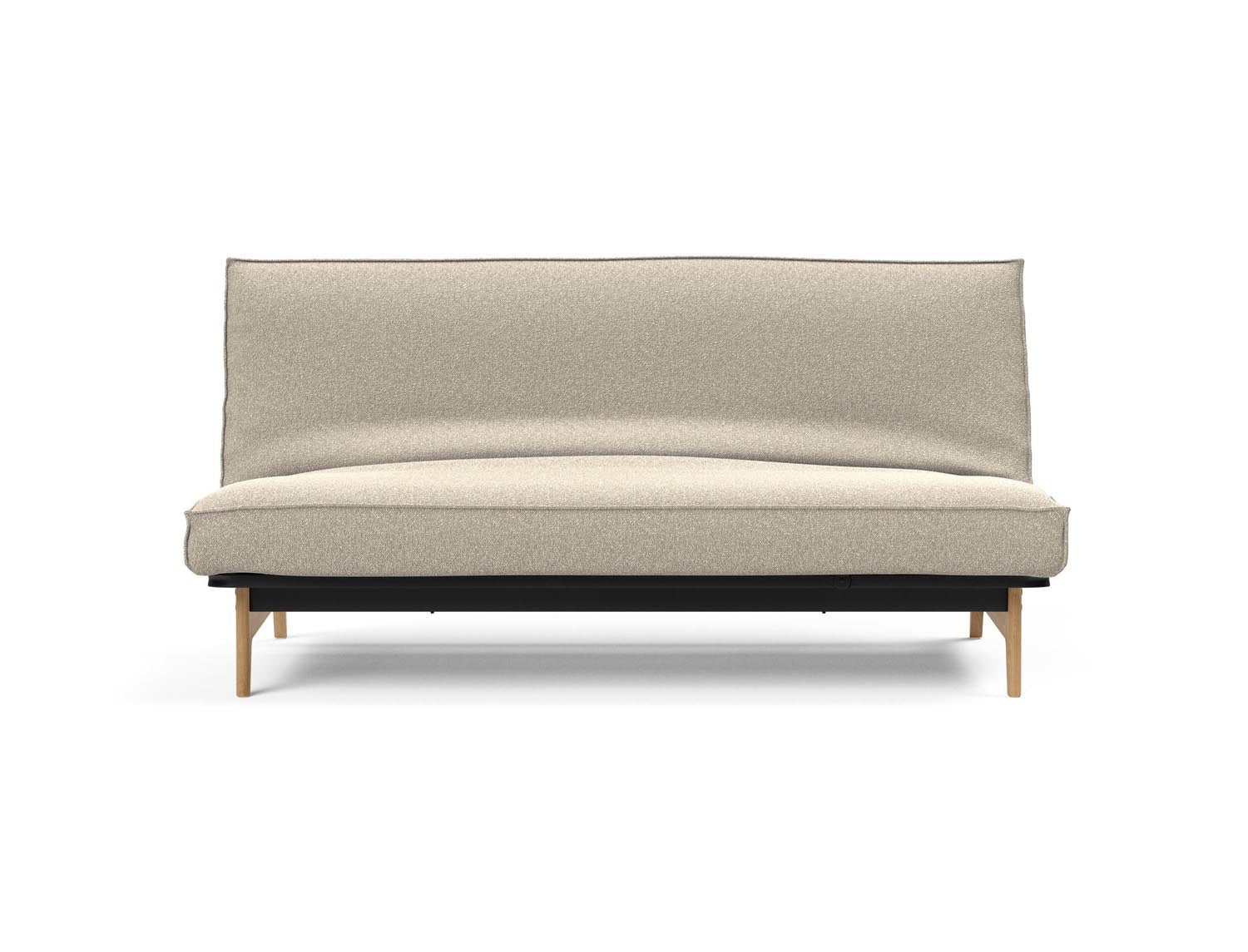 Stylisches Aslak 140 Bettsofa mit hochwertigem Soft Spring Bezug, perfekt für gemütliche Nächte und modernes Interieur.