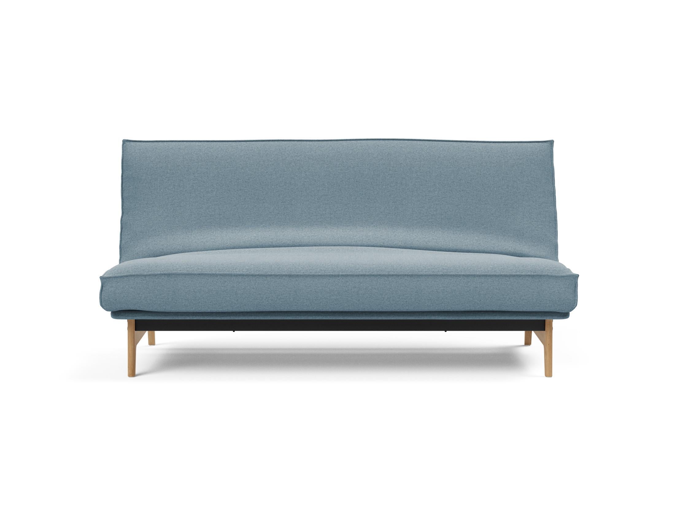 Elegantes Aslak 140 Bettsofa mit Soft Spring Bezug, ideal für komfortable Entspannung und modernes Wohndesign.