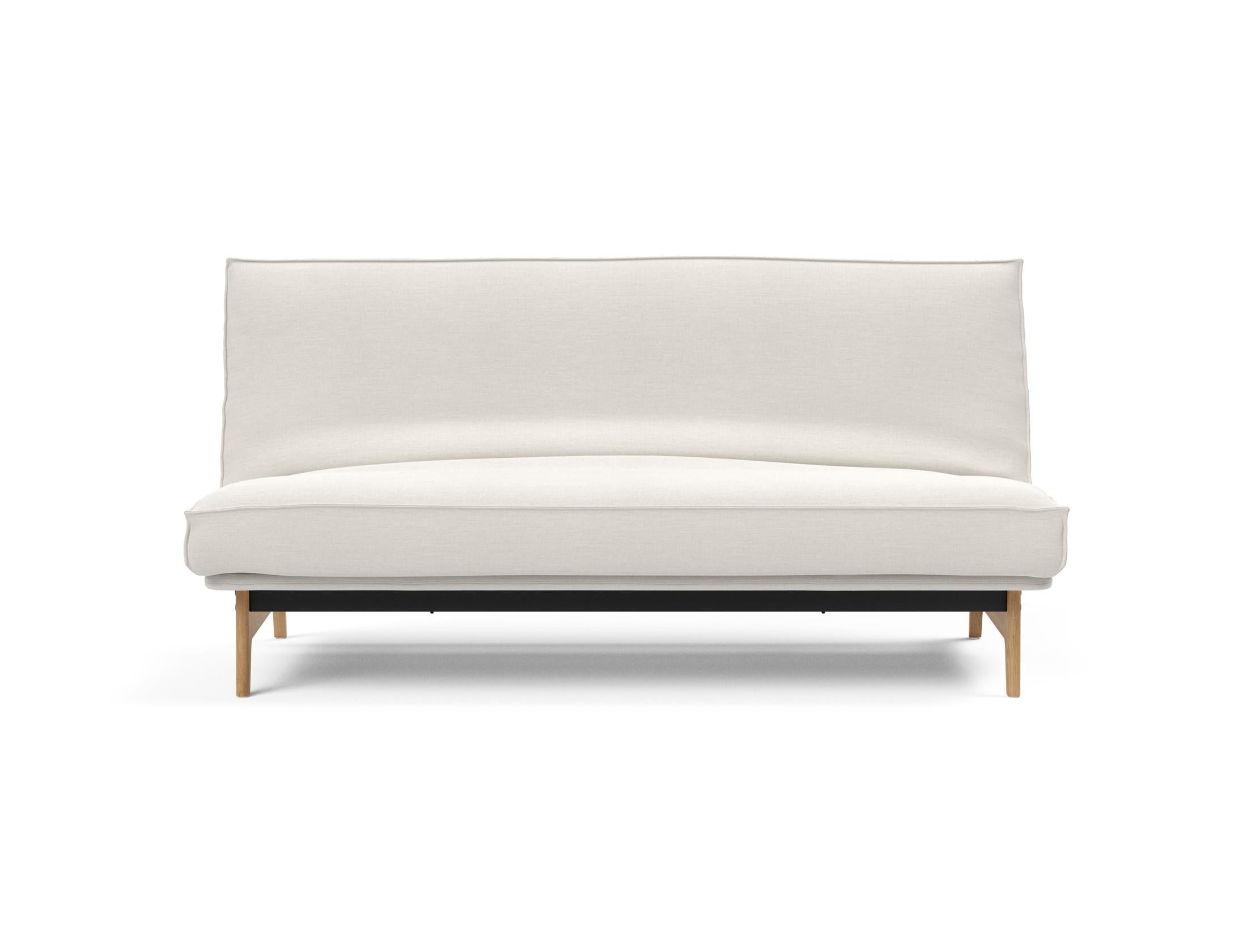 Stylisches Aslak 140 Bettsofa mit hochwertigem Sharp Plus Bezug und komfortablem Soft Spring Gestellbezug, perfekt für jedes Zuhause.