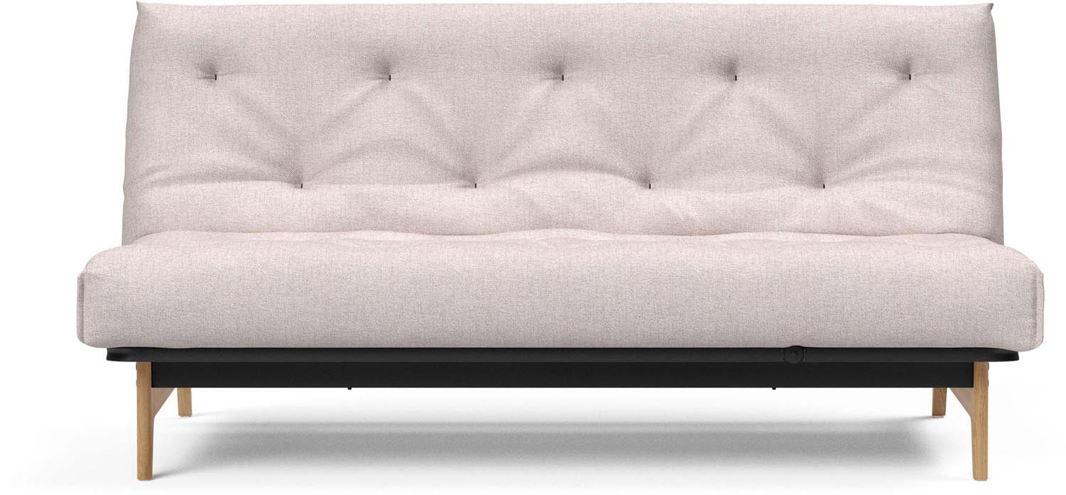 Erleben Sie das Aslak 140 Bettsofa Nordic Classic von Innovation Living: elegantes skandinavisches Design, funktional und perfekt für kompakte Wohnräume.