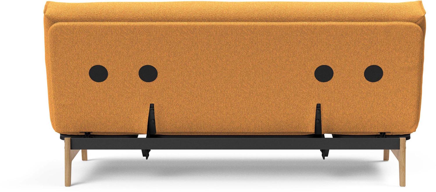 Erleben Sie das Aslak 140 Bettsofa Nordic Classic von Innovation Living: elegantes skandinavisches Design, funktional und perfekt für kompakte Wohnräume.