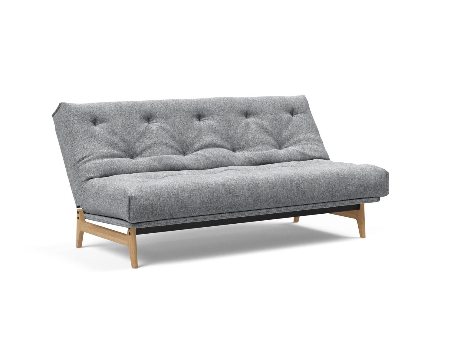 Erleben Sie das Aslak 140 Bettsofa Nordic: Multifunktional, umweltfreundlich und mit hochwertiger Matratze für besten Schlafkomfort.