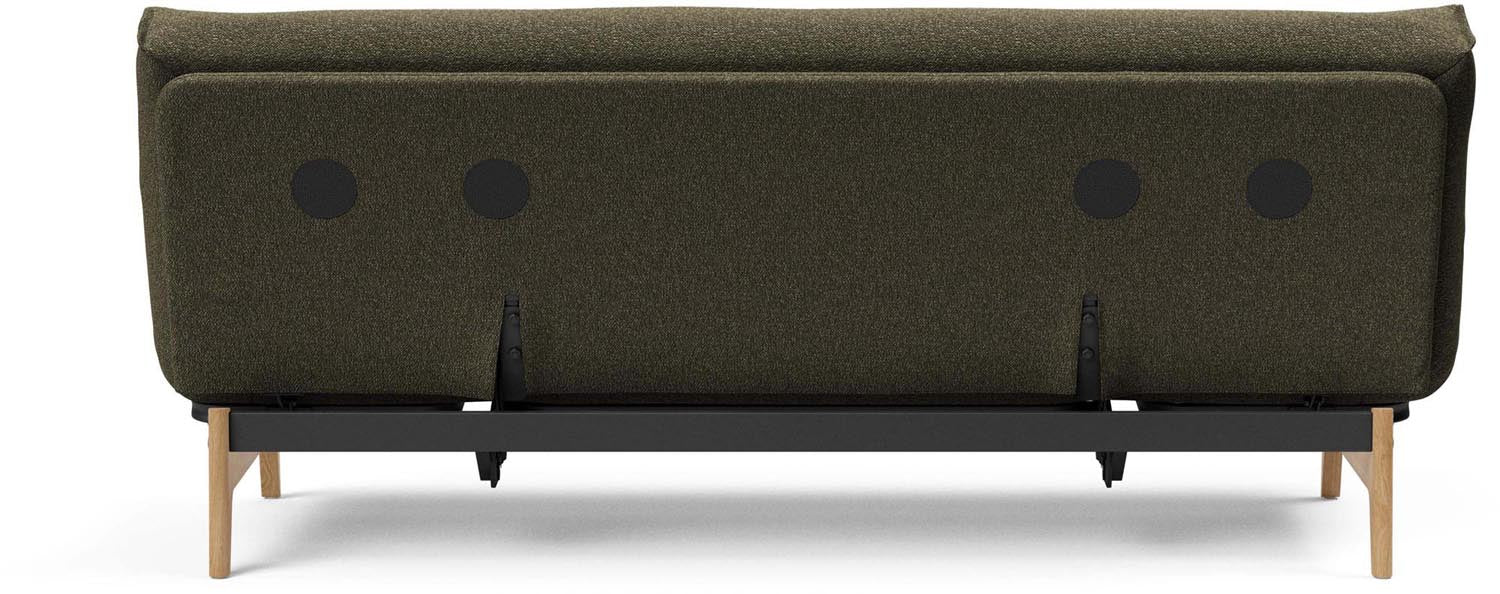 Entdecken Sie das Aslak 120 Bettsofa Nordic Spring: stilvolles skandinavisches Design, vielseitig und komfortabel für jeden Wohnraum.