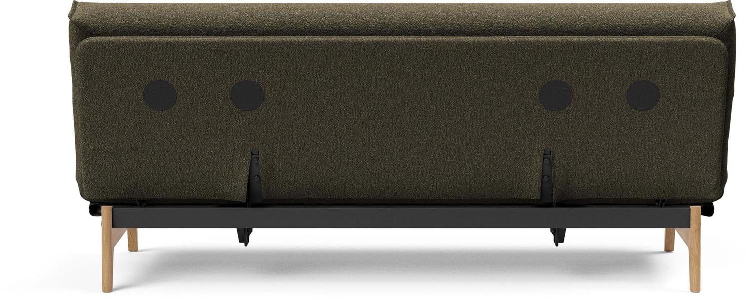 Erleben Sie das Aslak 120 Bettsofa mit Nordic Cover von Innovation Living – modern, funktional und ideal für kleine Räume und Übernachtungen.