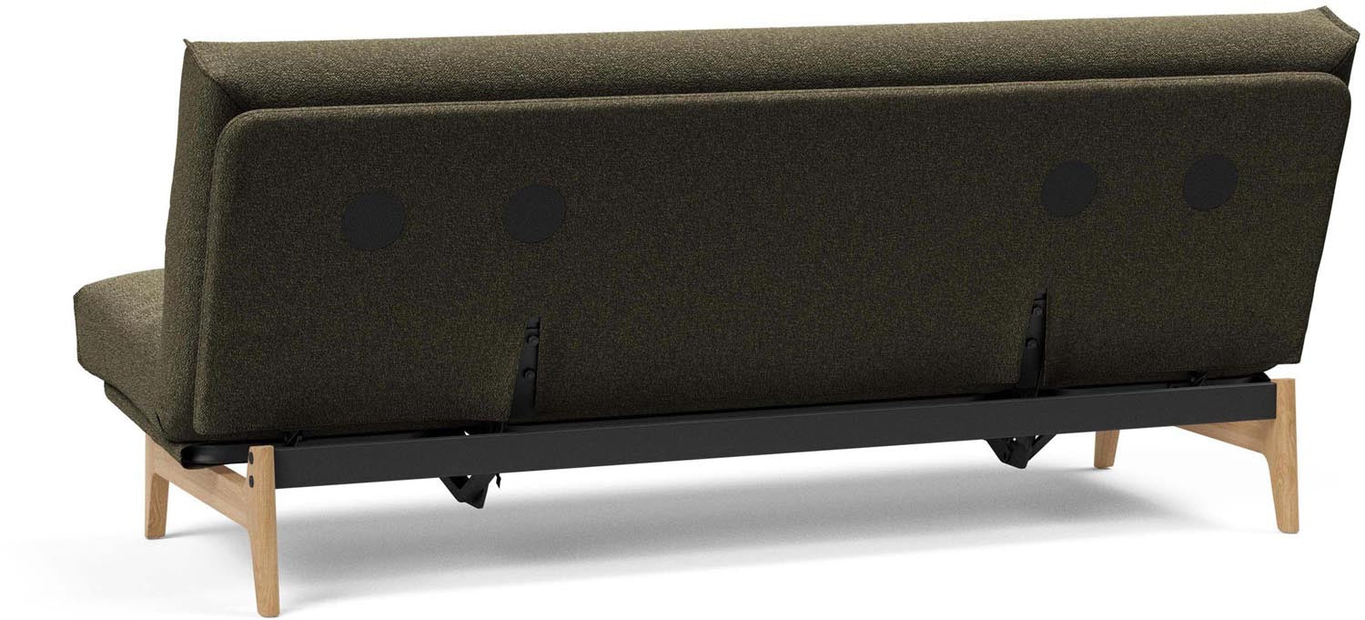 Entdecken Sie das Aslak 120 Bettsofa mit Nordic Cover von Innovation Living – stilvoll, platzsparend und perfekt für Gästeübernachtungen.