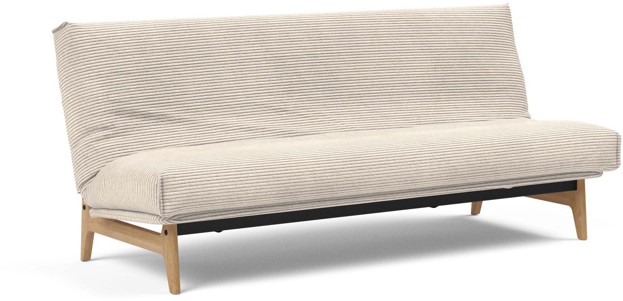 Erleben Sie das Aslak 120 Bettsofa mit Nordic Cover von Innovation Living – modern, funktional und ideal für kleine Räume und Übernachtungen.