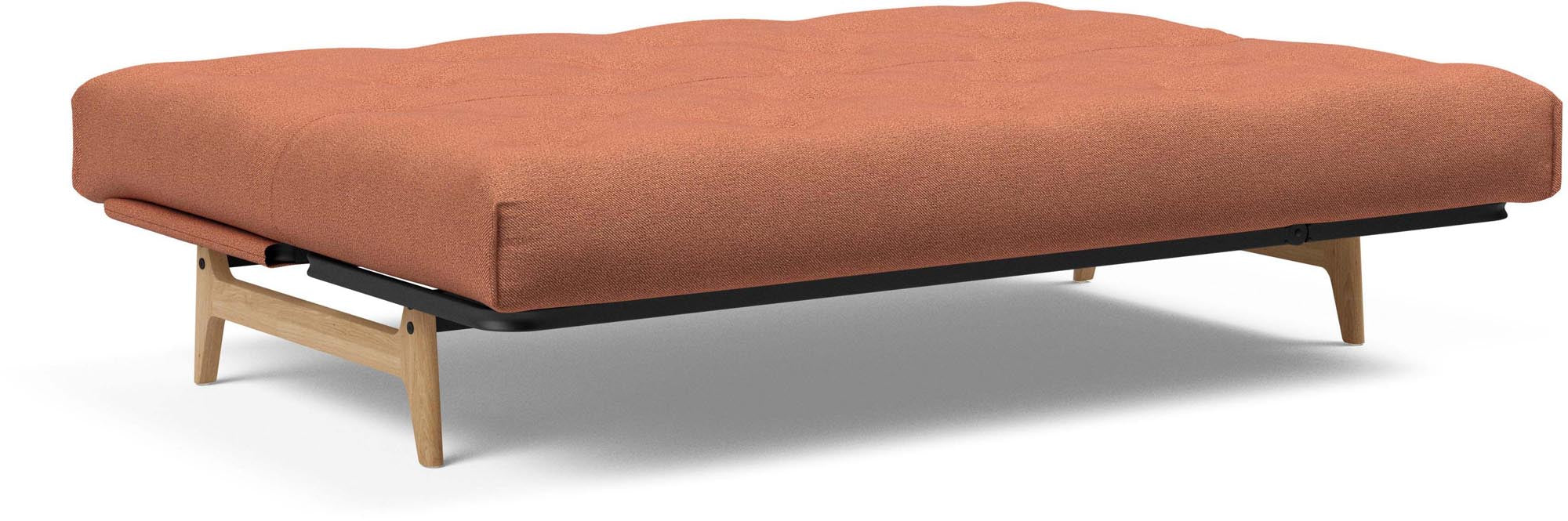 Entdecken Sie das Aslak 140 Bettsofa Nordic Spring von Innovation Living – stilvolles Design trifft auf praktischen Schlafkomfort für Ihr Zuhause.