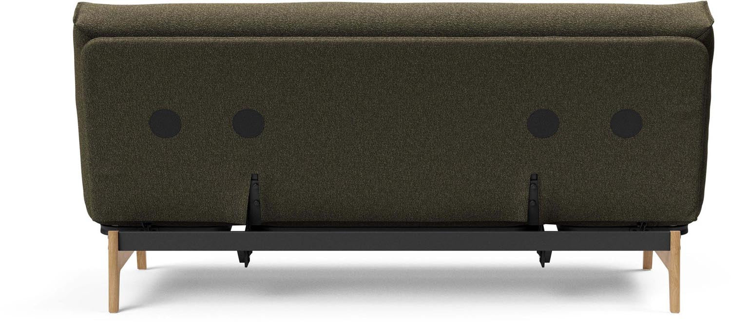 Entdecken Sie das Aslak 140 Bettsofa Nordic Spring von Innovation Living – stilvolles Design trifft auf praktische Schlaflösung für Ihr Zuhause.