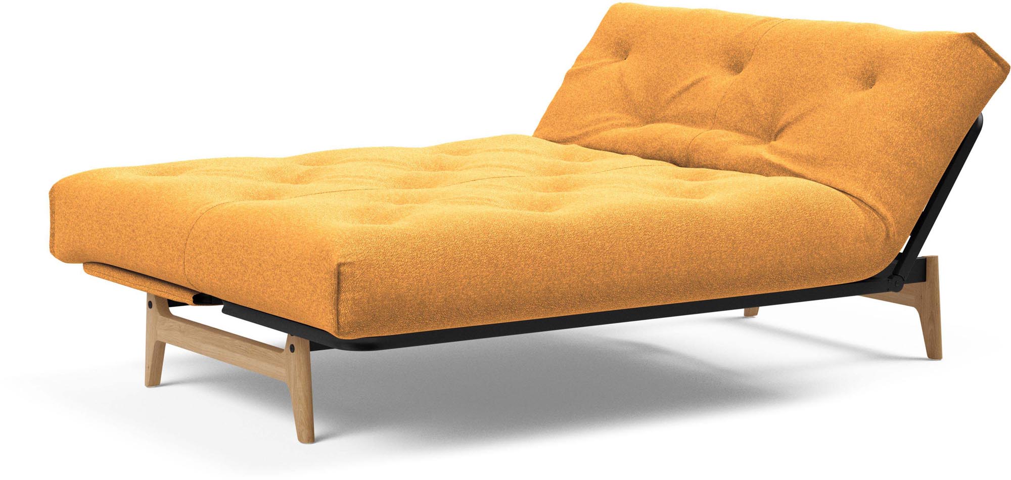 Entdecken Sie das Aslak 140 Bettsofa Nordic Spring von Innovation Living – stilvolles Design trifft auf vielseitige Nutzung und höchsten Schlafkomfort.