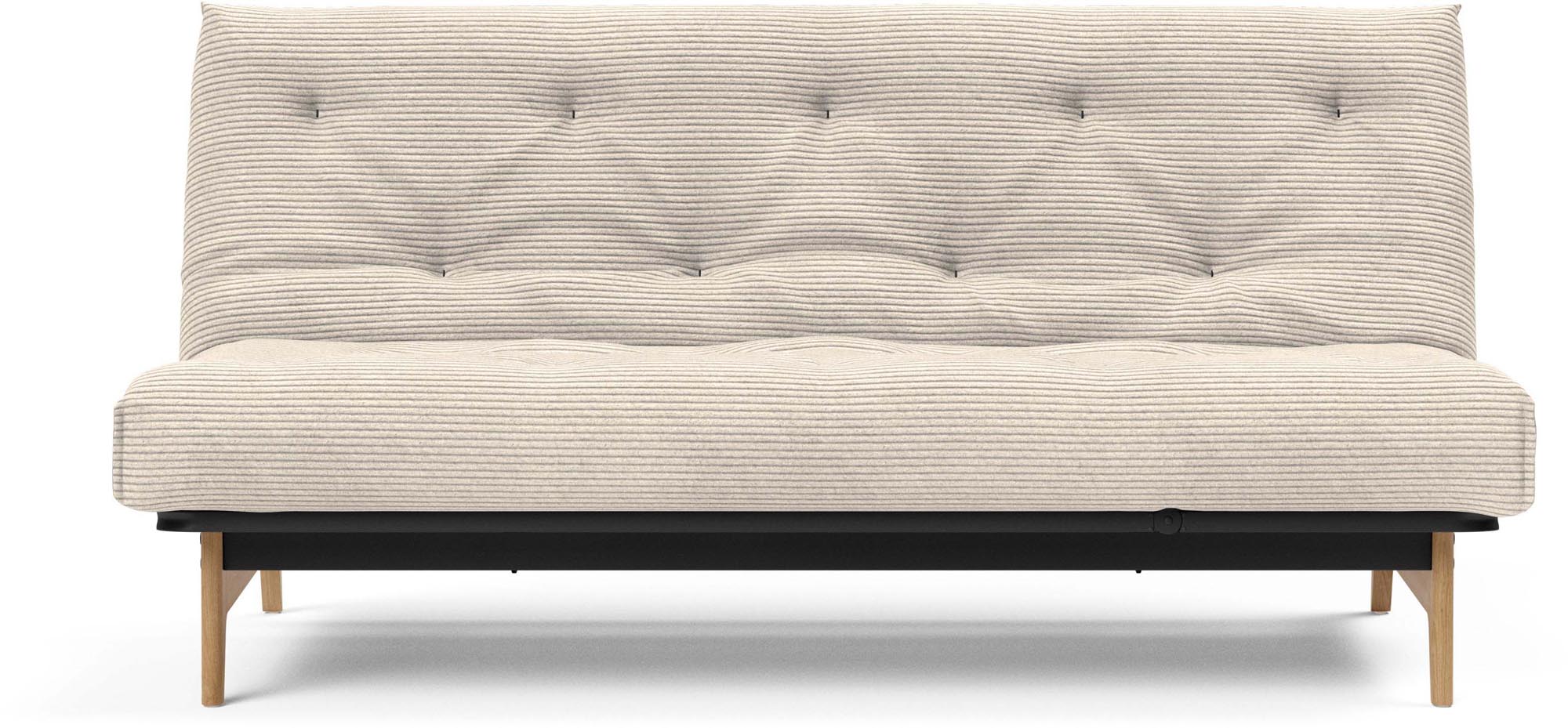 Entdecken Sie das Aslak 140 Bettsofa Nordic Spring von Innovation Living – stilvolles Design trifft auf praktische Schlaflösung für Ihr Zuhause.