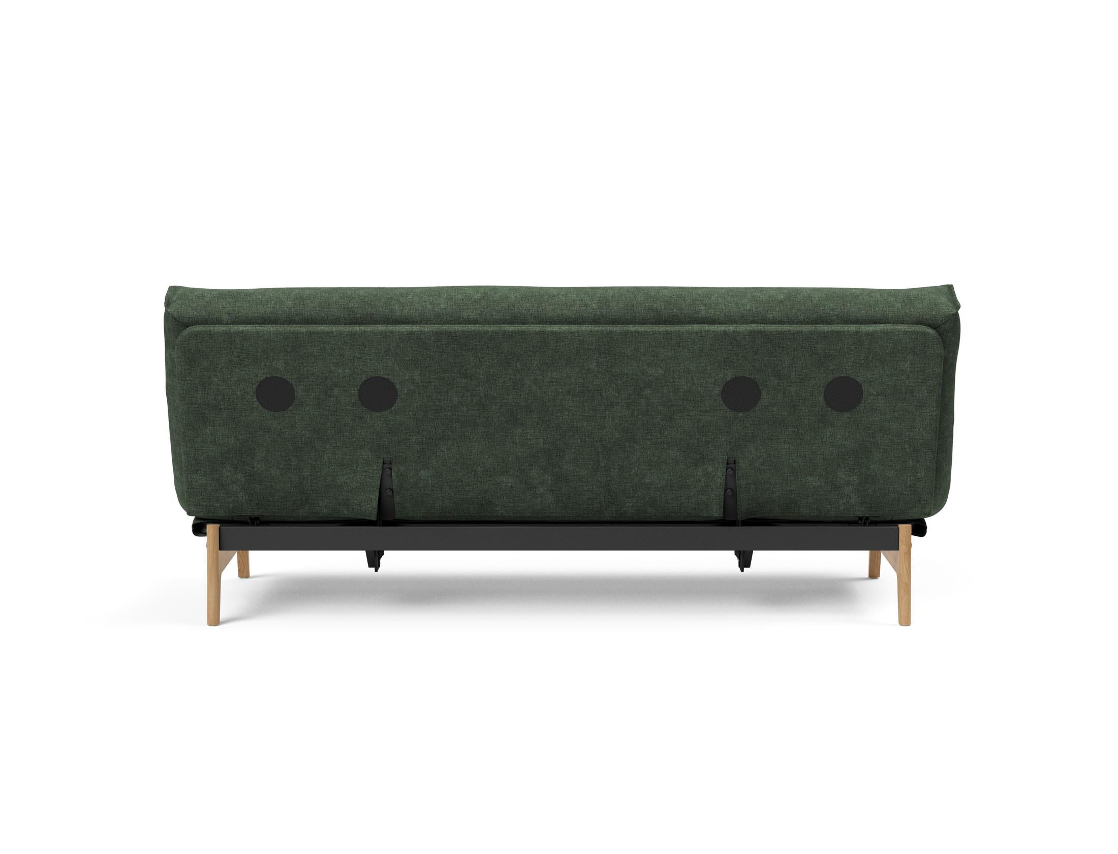 Entdecken Sie das Aslak 120 Bettsofa Nordic Soft Spring von Innovation Living – stilvolles Design trifft auf praktischen Komfort für Ihr Zuhause.