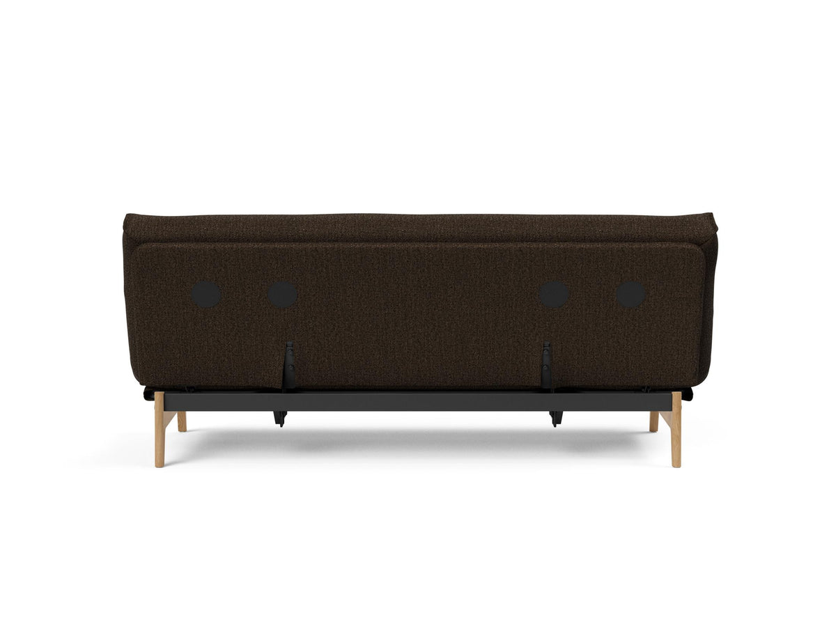 Aslak 120 Bettsofa Nordic Soft Spring in 358 Taura Chocco präsentiert im Onlineshop von KAQTU Design AG. Bettsofa ist von Innovation Living