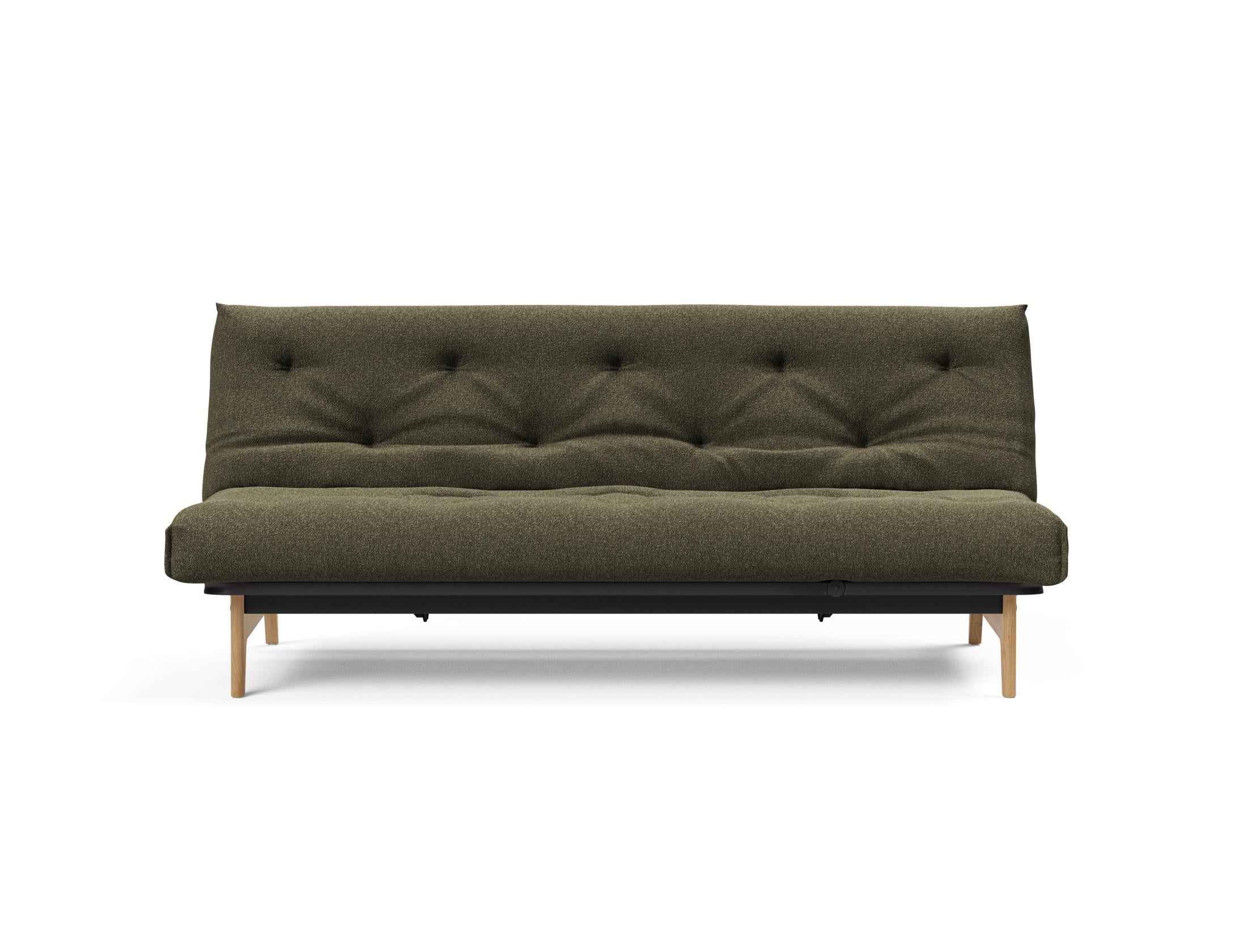 Modernes Aslak 120 Bettsofa Nordic Soft Spring: Elegantes, vielseitiges Sofa mit hochwertiger Polsterung und stilvollem skandinavischen Design.