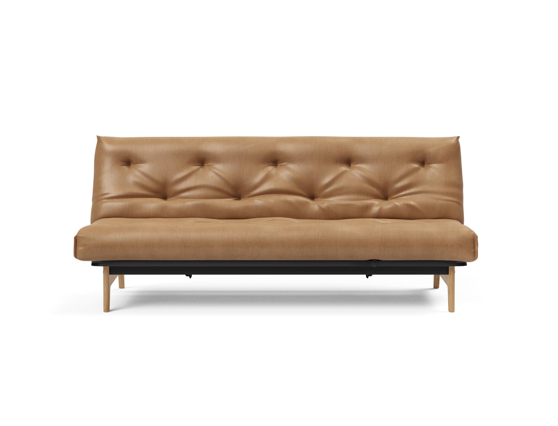 Stylisches Aslak 120 Bettsofa von Innovation Living, ausgestattet mit Nordic Soft Spring für optimalen Komfort und elegantes Design.
