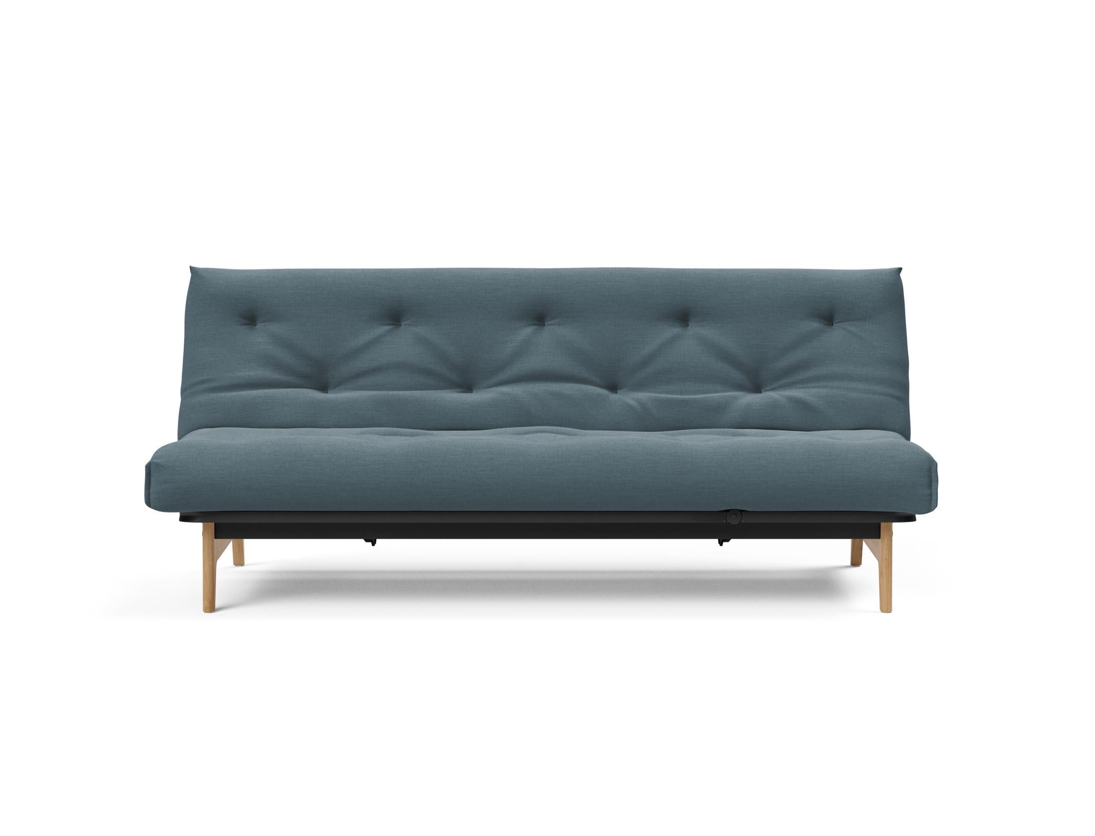 Modernes Aslak 120 Bettsofa von Innovation Living, das mit Nordic Soft Spring für höchsten Sitz- und Liegekomfort überzeugt.