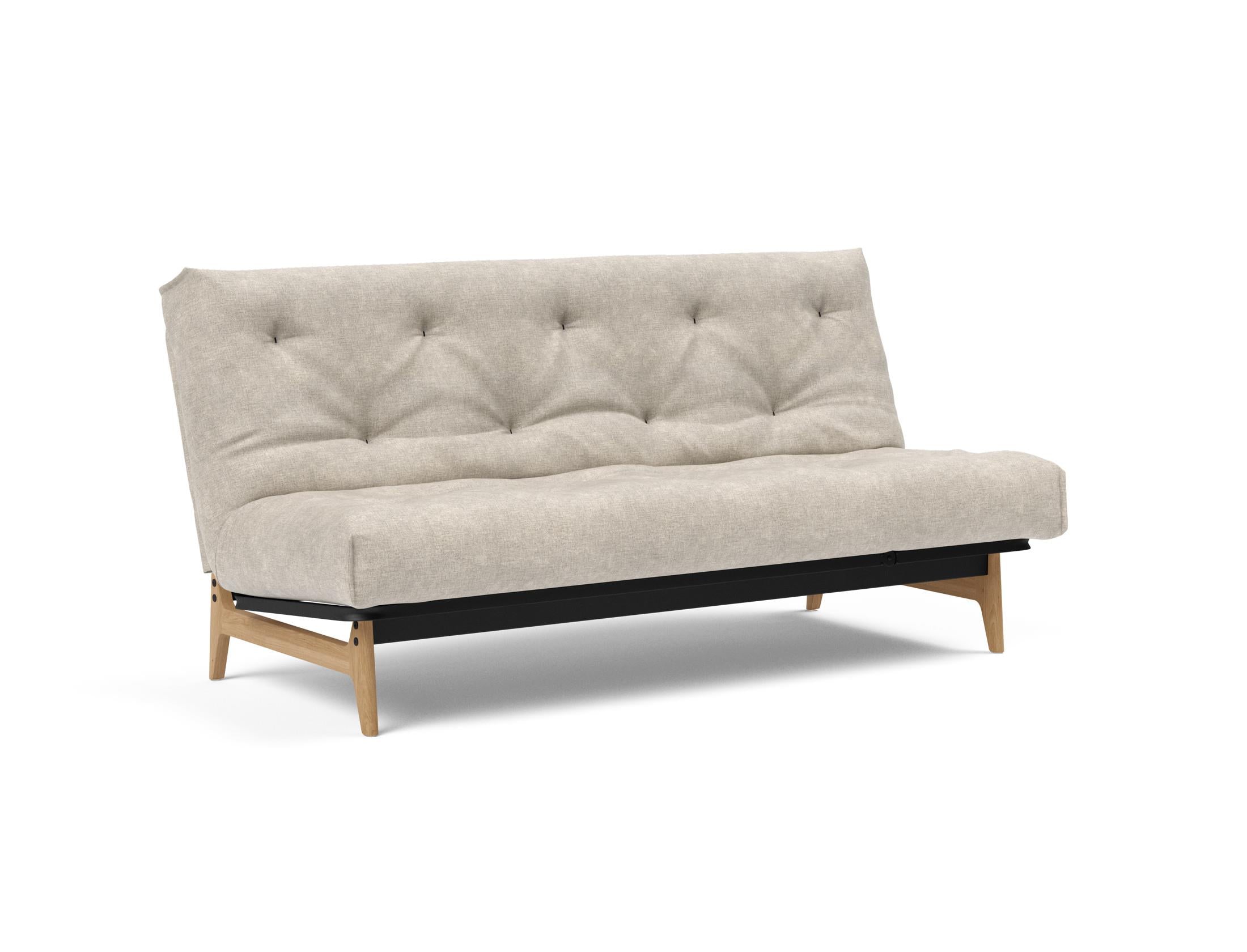 Entdecken Sie das Aslak 140 Bettsofa Nordic Soft Spring von Innovation Living – stilvolles Design trifft auf höchsten Schlafkomfort für Ihr Zuhause.
