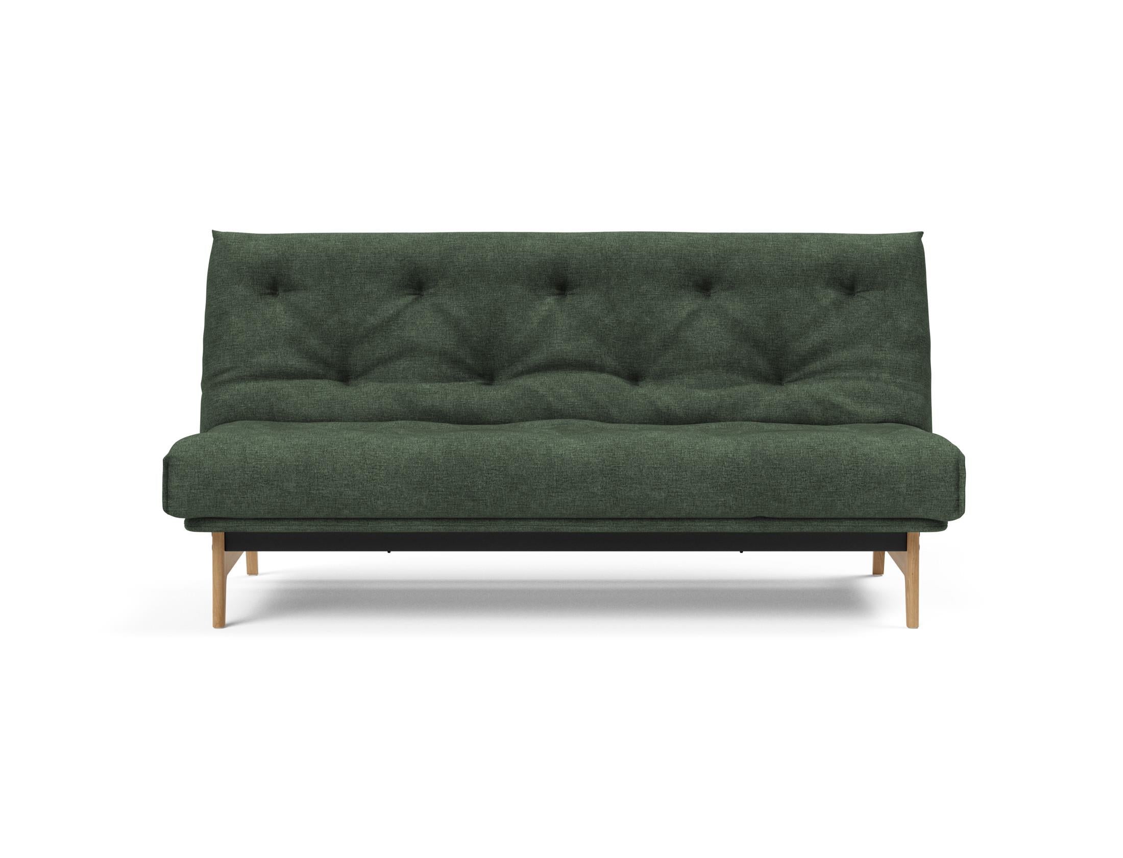 Erleben Sie das Aslak 140 Bettsofa Nordic: Multifunktionales Möbelstück mit elegantem Design, nachhaltigen Materialien und erstklassigem Schlafkomfort.