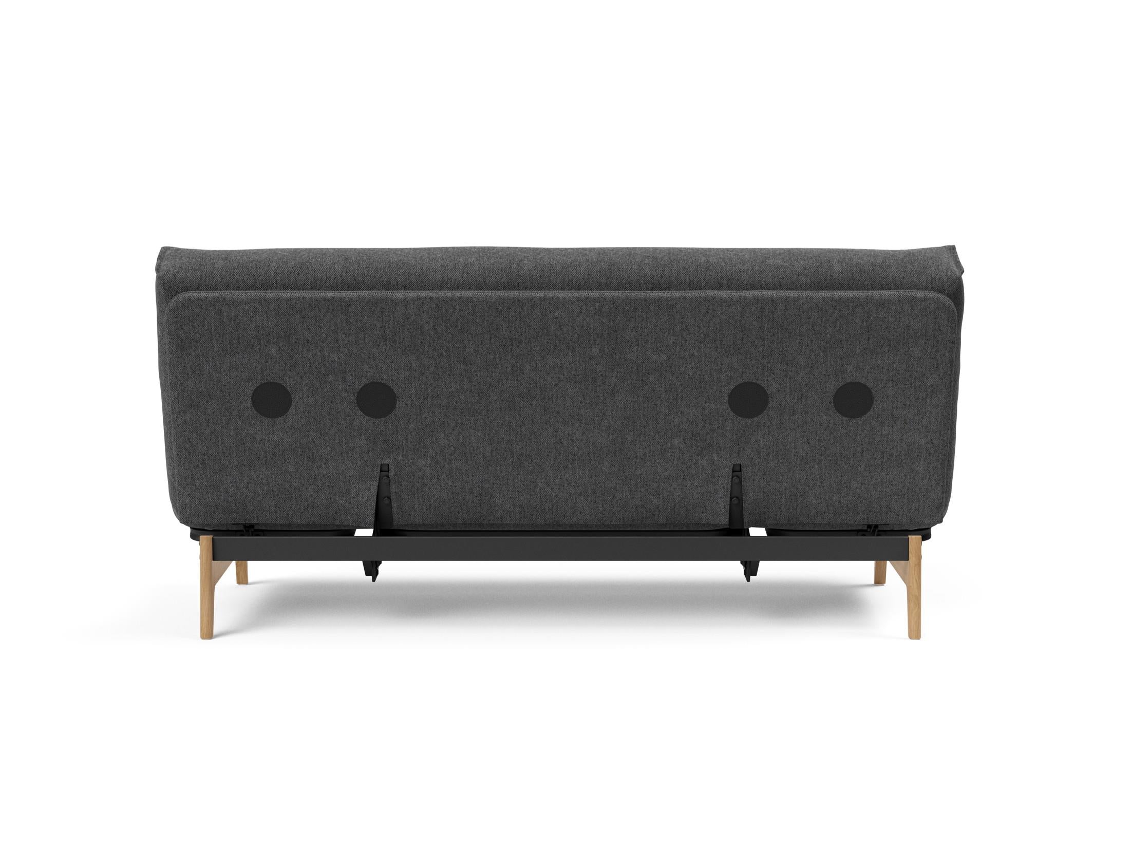 Entdecken Sie das Aslak 140 Bettsofa Nordic Soft Spring von Innovation Living – stilvolles Design trifft auf höchsten Schlafkomfort für Ihr Zuhause.