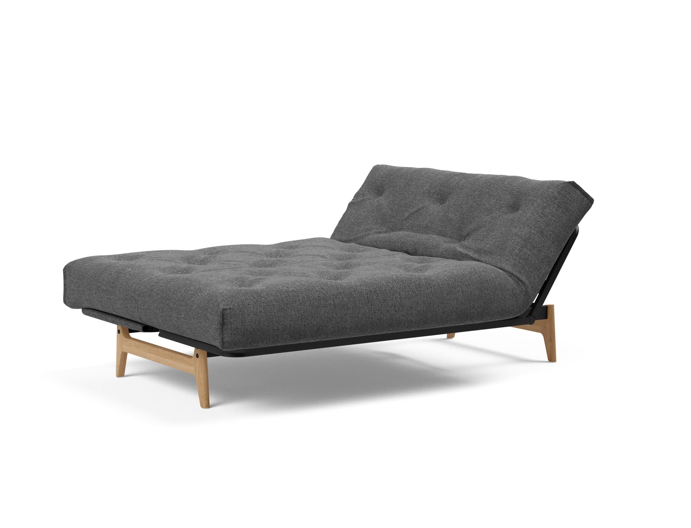 Erleben Sie das Aslak 140 Bettsofa Nordic Soft Spring – skandinavische Eleganz, langlebige Materialien und individuelle Matratzenoptionen für optimalen Schlaf.