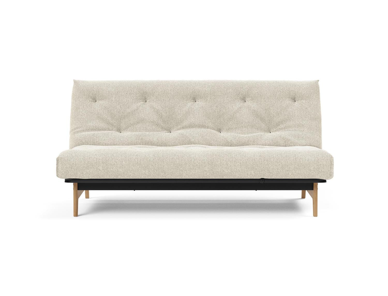 Entdecken Sie das Aslak 140 Bettsofa Nordic Soft Spring von Innovation Living – stilvolles Design trifft auf höchsten Schlafkomfort für Ihr Zuhause.