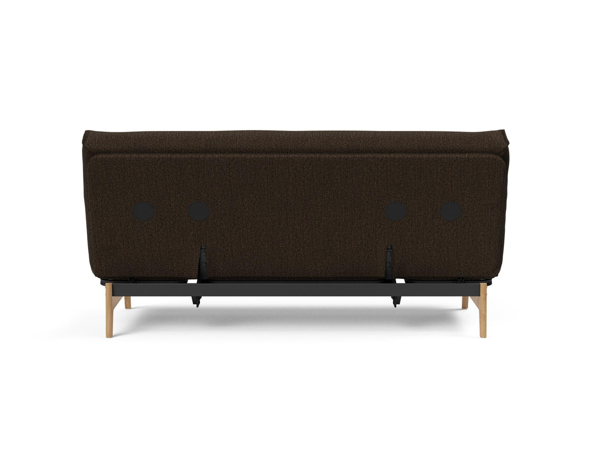 Aslak 140 Bettsofa Nordic Soft Spring in 358 Taura Chocco präsentiert im Onlineshop von KAQTU Design AG. Bettsofa ist von Innovation Living