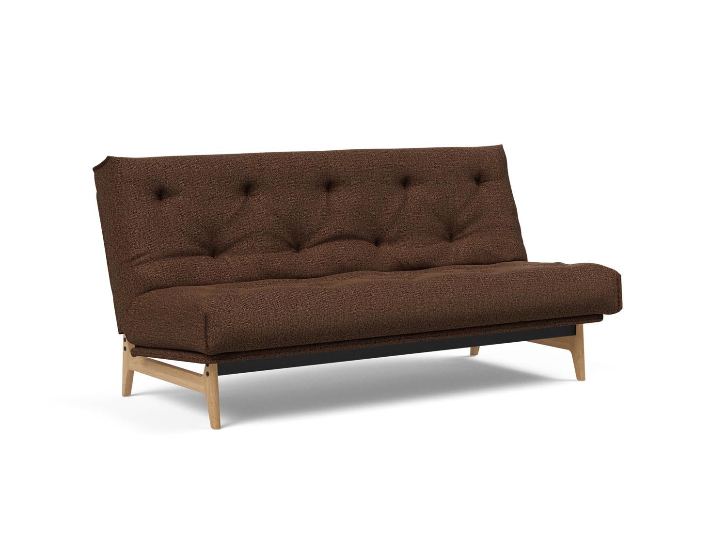 Entdecken Sie das Aslak 140 Bettsofa Nordic: Stilvolles Schlafsofa mit umweltfreundlichen Materialien und hohem Komfort für jeden Raum.
