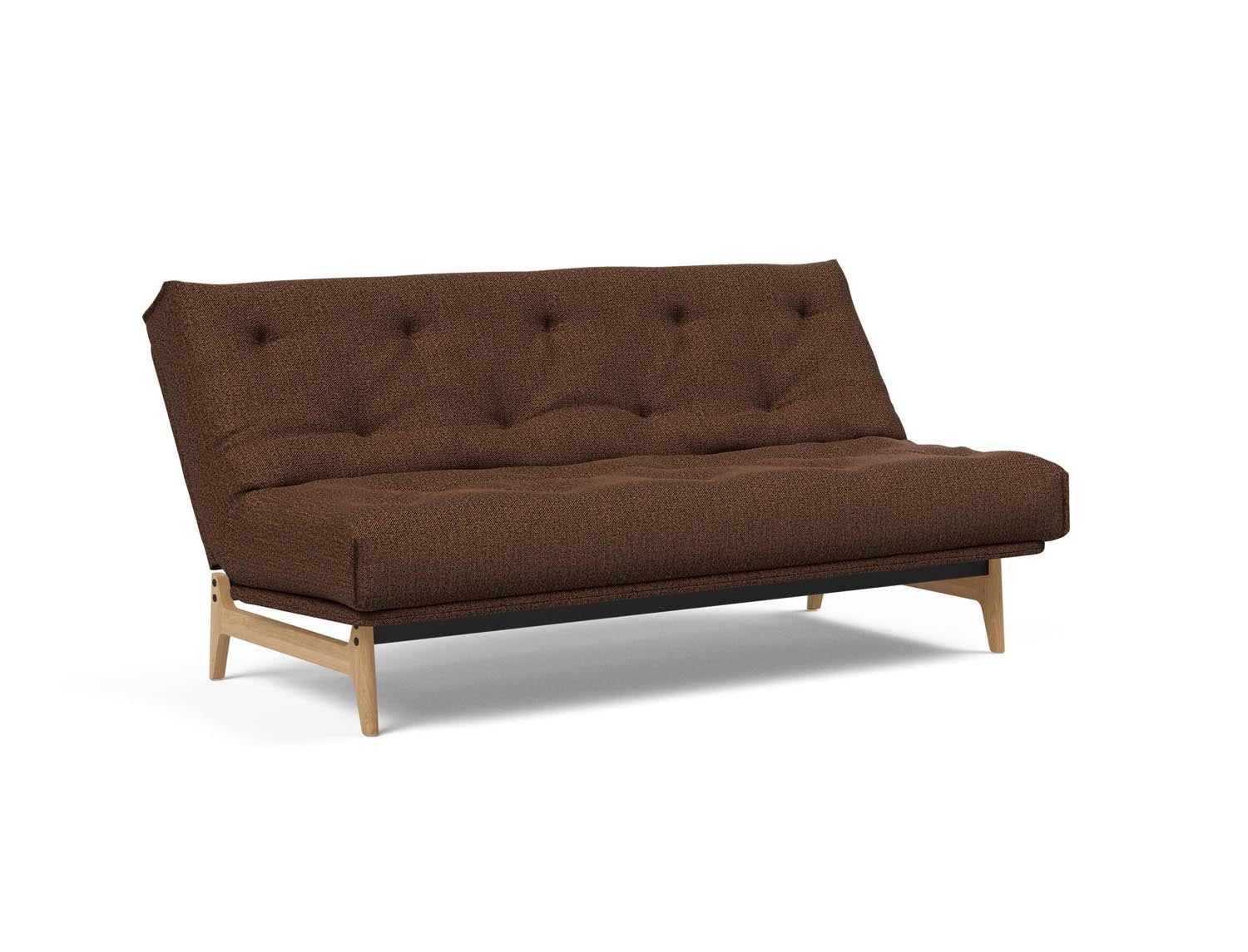 Entdecken Sie das Aslak 140 Bettsofa Nordic: Stilvolles, umweltfreundliches Design mit hochwertiger Matratze für optimalen Schlafkomfort und Flexibilität.