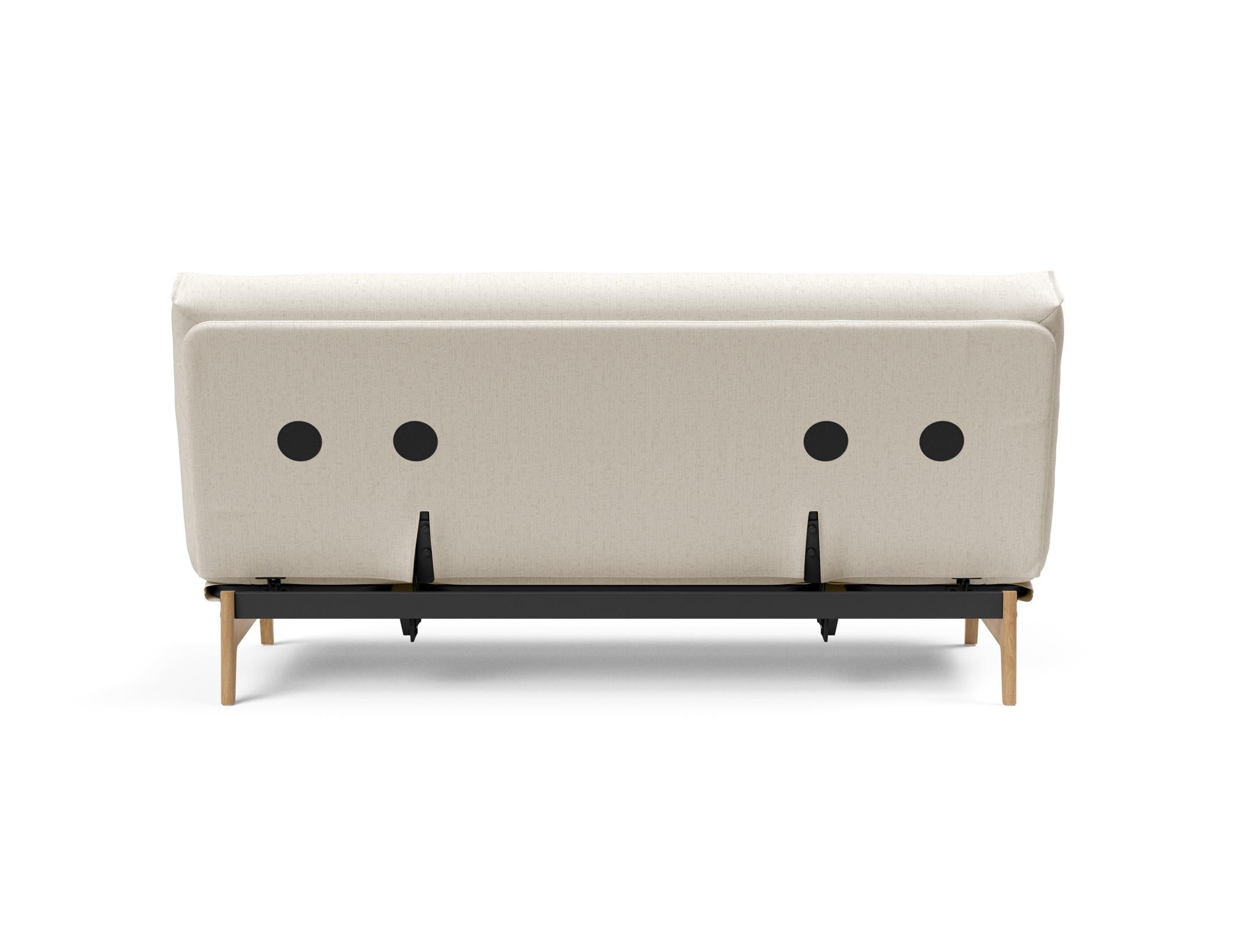 Erleben Sie das Aslak 140 Bettsofa Nordic: Multifunktionales Design, nachhaltige Materialien und erstklassiger Schlafkomfort für Ihr Zuhause.