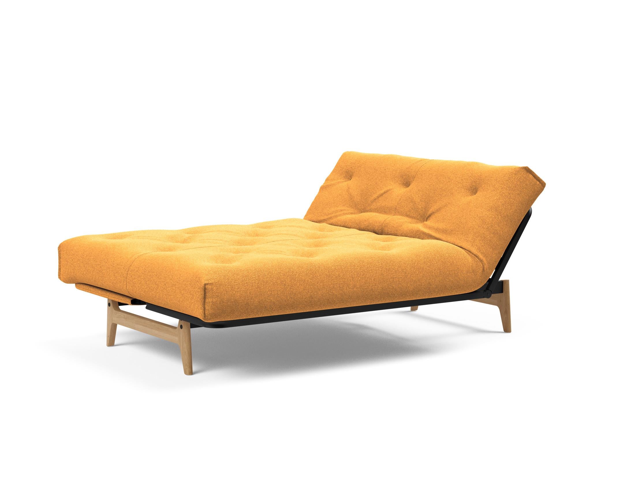 Erleben Sie das Aslak 140 Bettsofa Nordic: Multifunktionales Design, nachhaltige Materialien und erstklassiger Schlafkomfort für Ihr Zuhause.