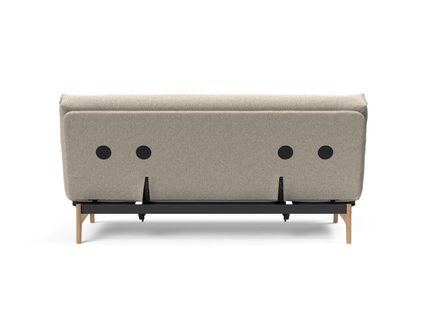 Entdecken Sie das Aslak 140 Bettsofa Nordic: Stilvolles, umweltfreundliches Design mit hochwertiger Matratze für optimalen Schlafkomfort und Flexibilität.
