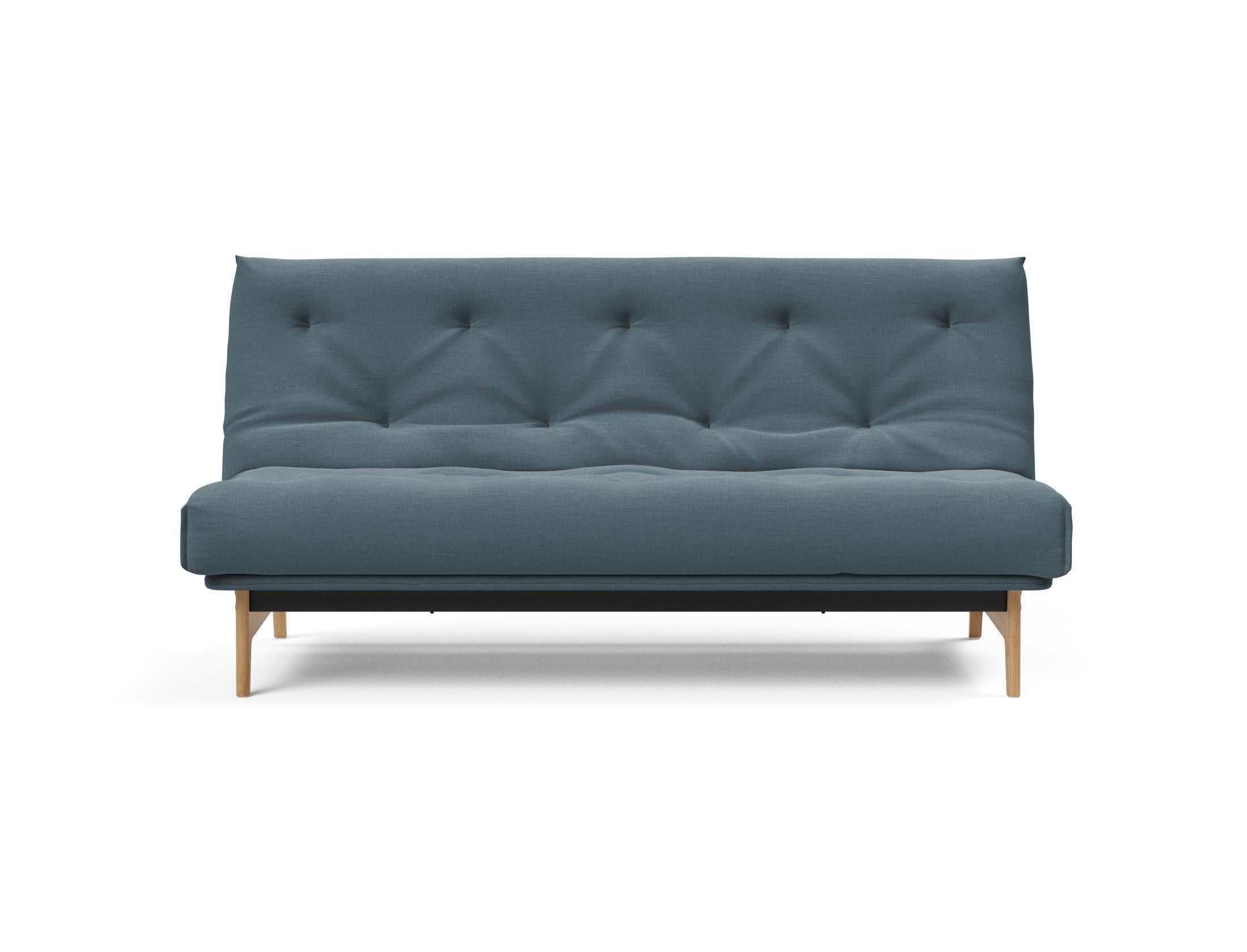 Modernes Aslak 140 Bettsofa Nordic mit weichem Soft Spring Bezug, ideal für vielseitige Wohnräume und gemütliche Stunden.