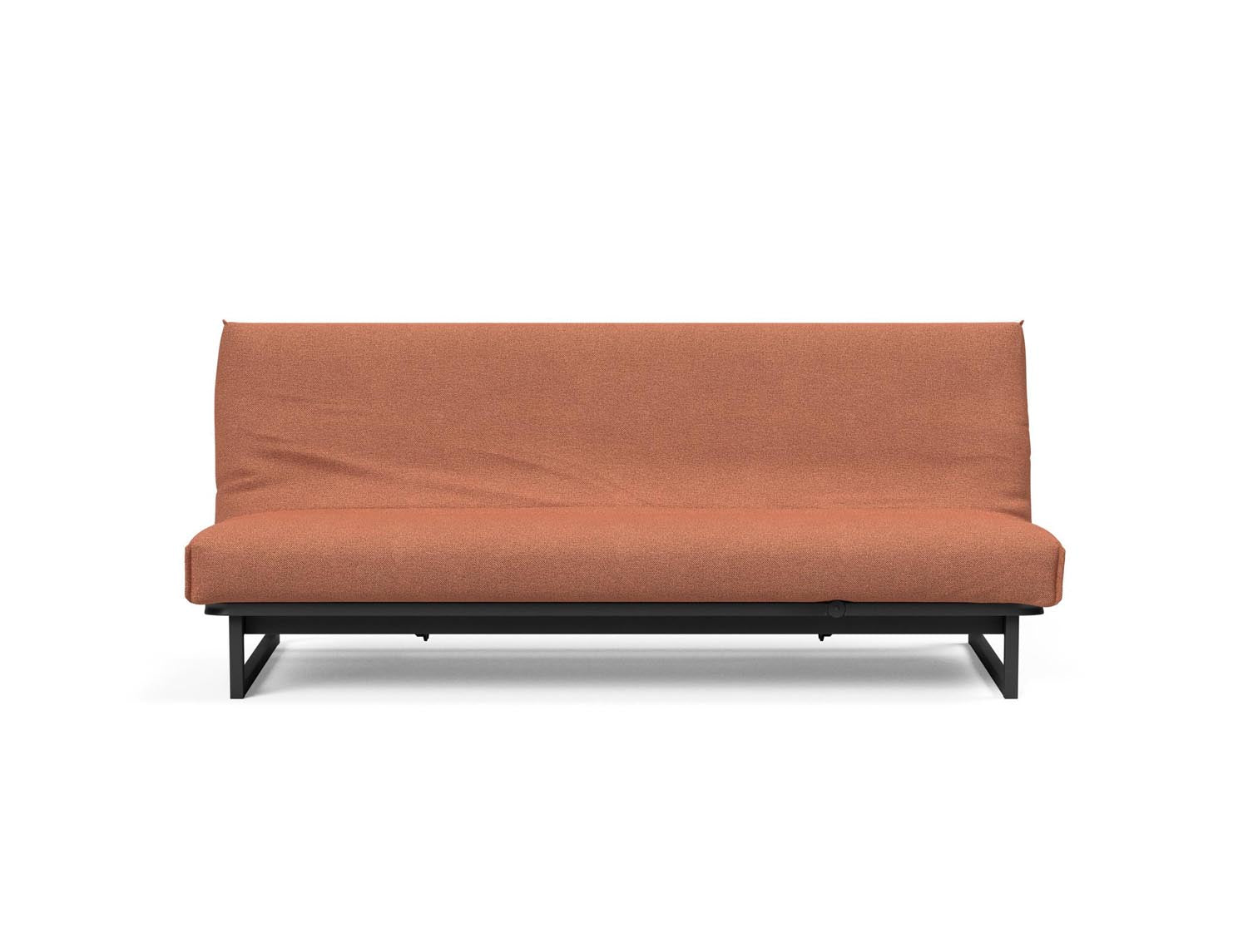 Fraction 120 Bettsofa Nordic Cover: modernes, multifunktionales Sofa mit komfortabler Soft Spring-Matratze, ideal für kleine Räume und Übernachtungsgäste.