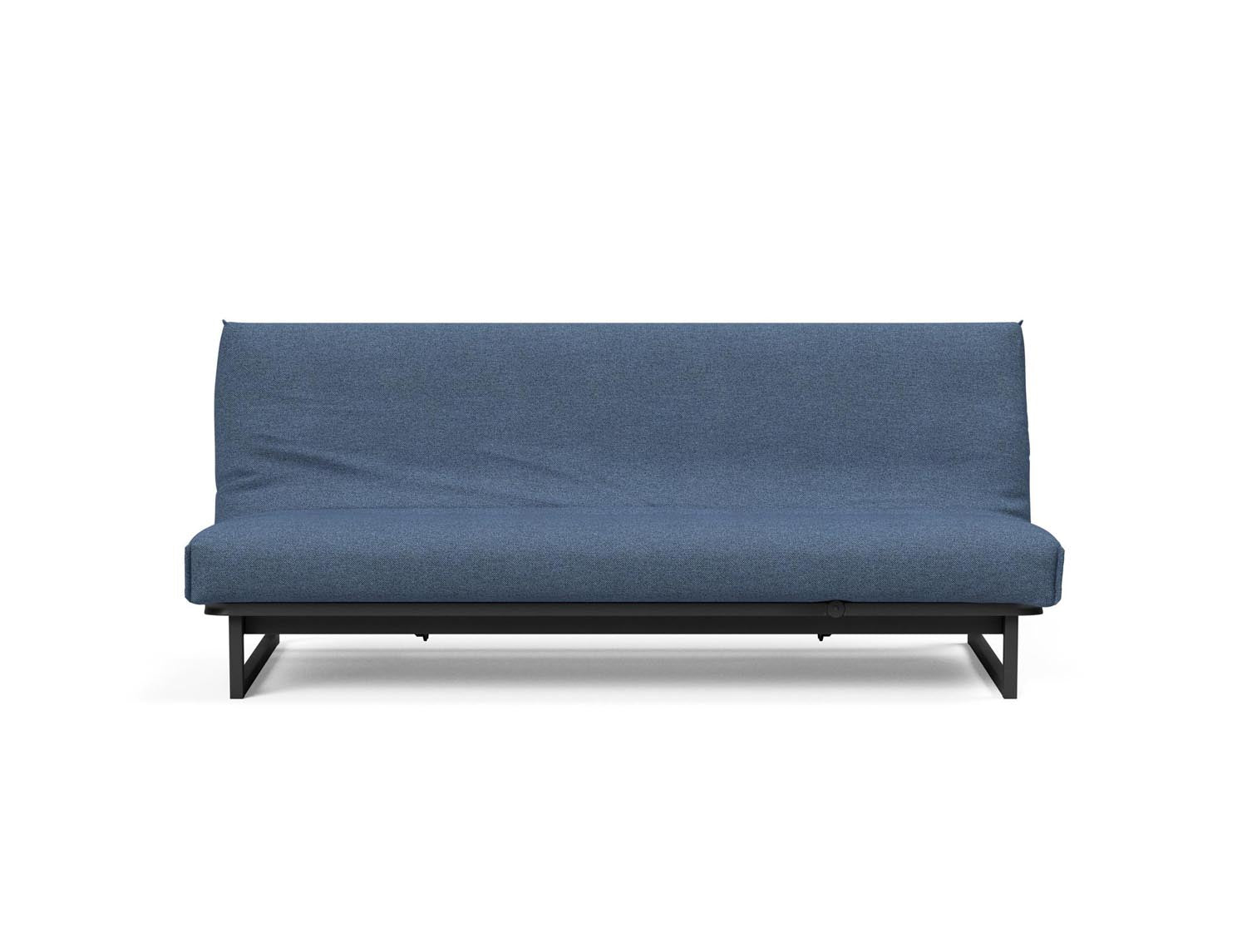 Fraction 120 Bettsofa Nordic Cover: stilvolles, platzsparendes Sofa mit bequemer Soft Spring-Matratze, perfekt für Gäste und kleine Wohnungen.