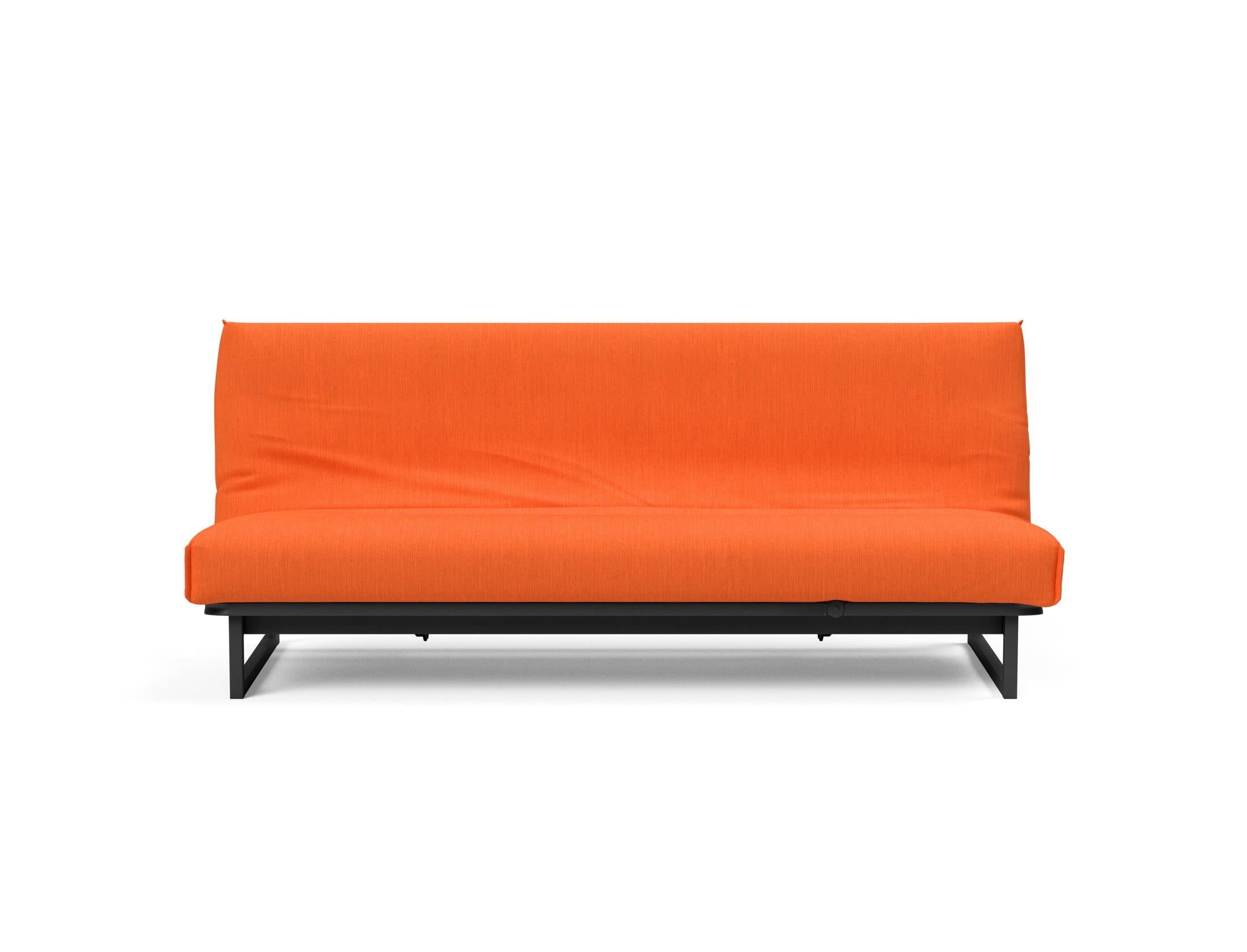 Fraction 120 Bettsofa Nordic Cover: Flexibles Sofa mit hochwertiger Soft Spring-Matratze, ideal für Übernachtungsgäste und stilvolle Einrichtung.
