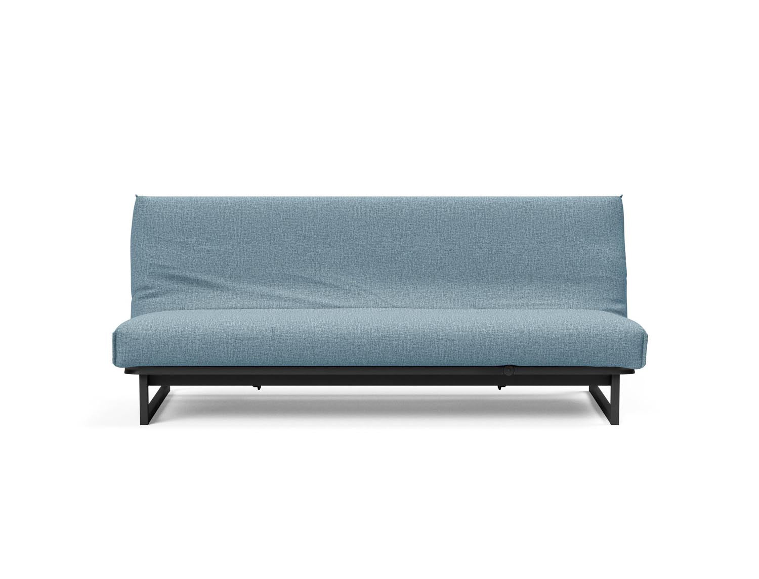Fraction 120 Bettsofa Nordic Cover: modernes, multifunktionales Sofa mit komfortabler Soft Spring-Matratze, ideal für kleine Räume und Übernachtungsgäste.