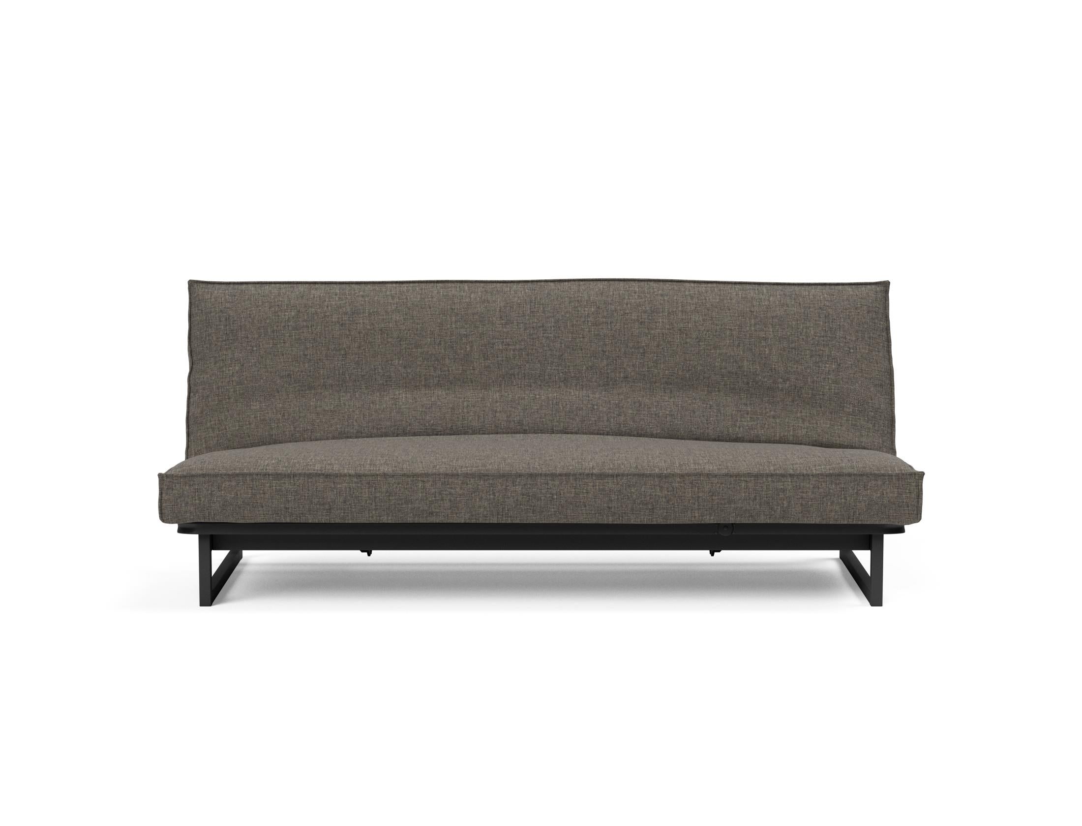 Das Fraction 120 Bettsofa von Innovation Living kombiniert modernes Design, Funktionalität und Komfort, ideal für kleine Räume und Gäste.