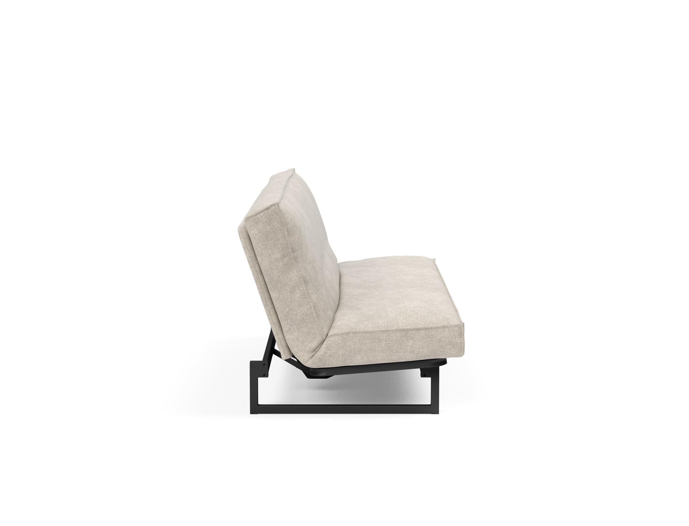 Erleben Sie das Fraction 120 Bettsofa Sharp Plus Cover Soft Spring von Innovation Living – modern, funktional und ideal für kleine Räume.