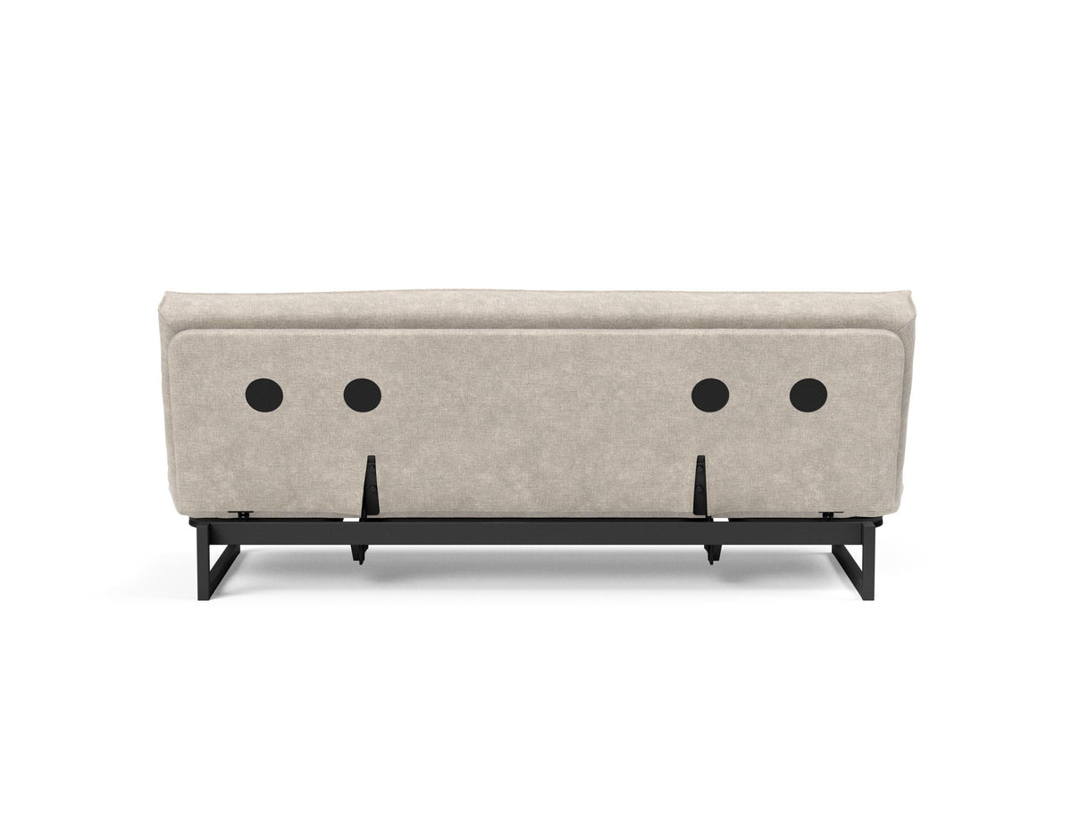 Fraction 120 Bettsofa Sharp Plus Cover Soft Spring in 280 Avella Sand präsentiert im Onlineshop von KAQTU Design AG. Bettsofa ist von Innovation Living