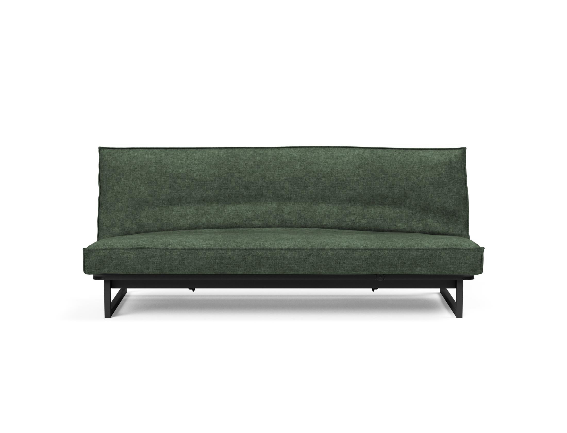 Erleben Sie das Fraction 120 Bettsofa Sharp Plus Cover Soft Spring von Innovation Living – ein elegantes Sofa mit vielseitigen Funktionen und hochwertiger Verarbeitung.
