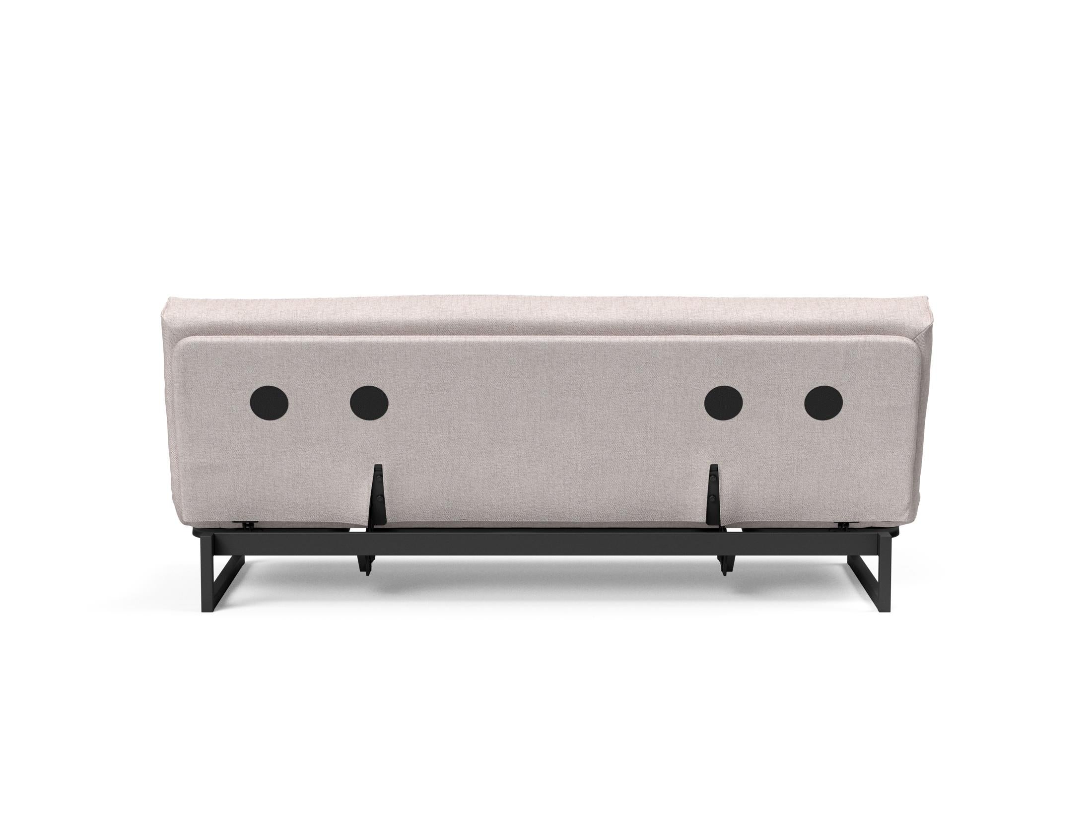 Entdecken Sie das Fraction 120 Bettsofa Sharp Plus Cover Soft Spring von Innovation Living – stilvoll, platzsparend und perfekt für Ihr Zuhause.