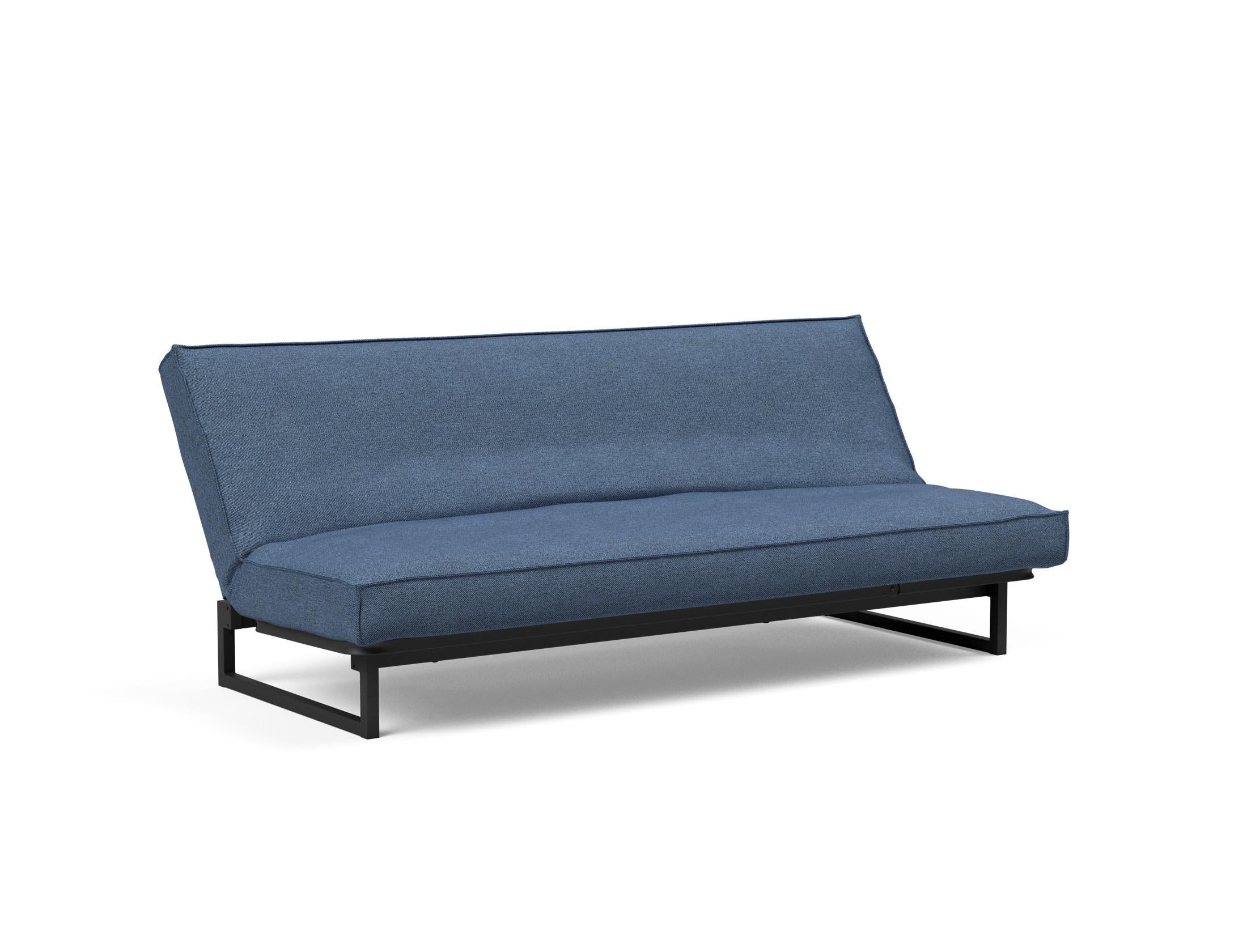 Entdecken Sie das Fraction 120 Bettsofa Sharp Plus Cover Soft Spring von Innovation Living – ein stilvolles, multifunktionales Sofa, perfekt für kompakte Wohnräume.