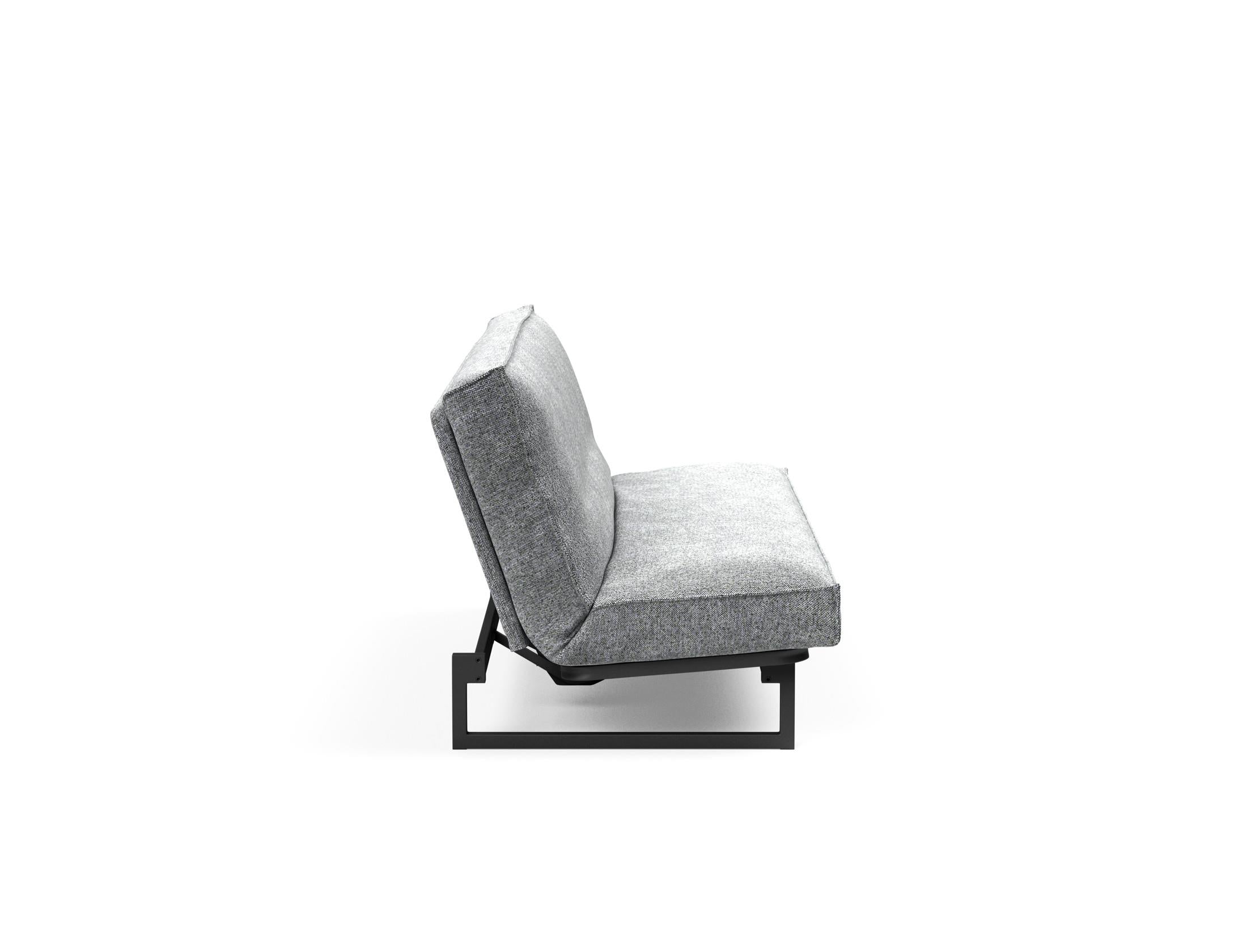 Erleben Sie das Fraction 120 Bettsofa Sharp Plus Cover Soft Spring von Innovation Living – modern, funktional und ideal für kleine Räume.
