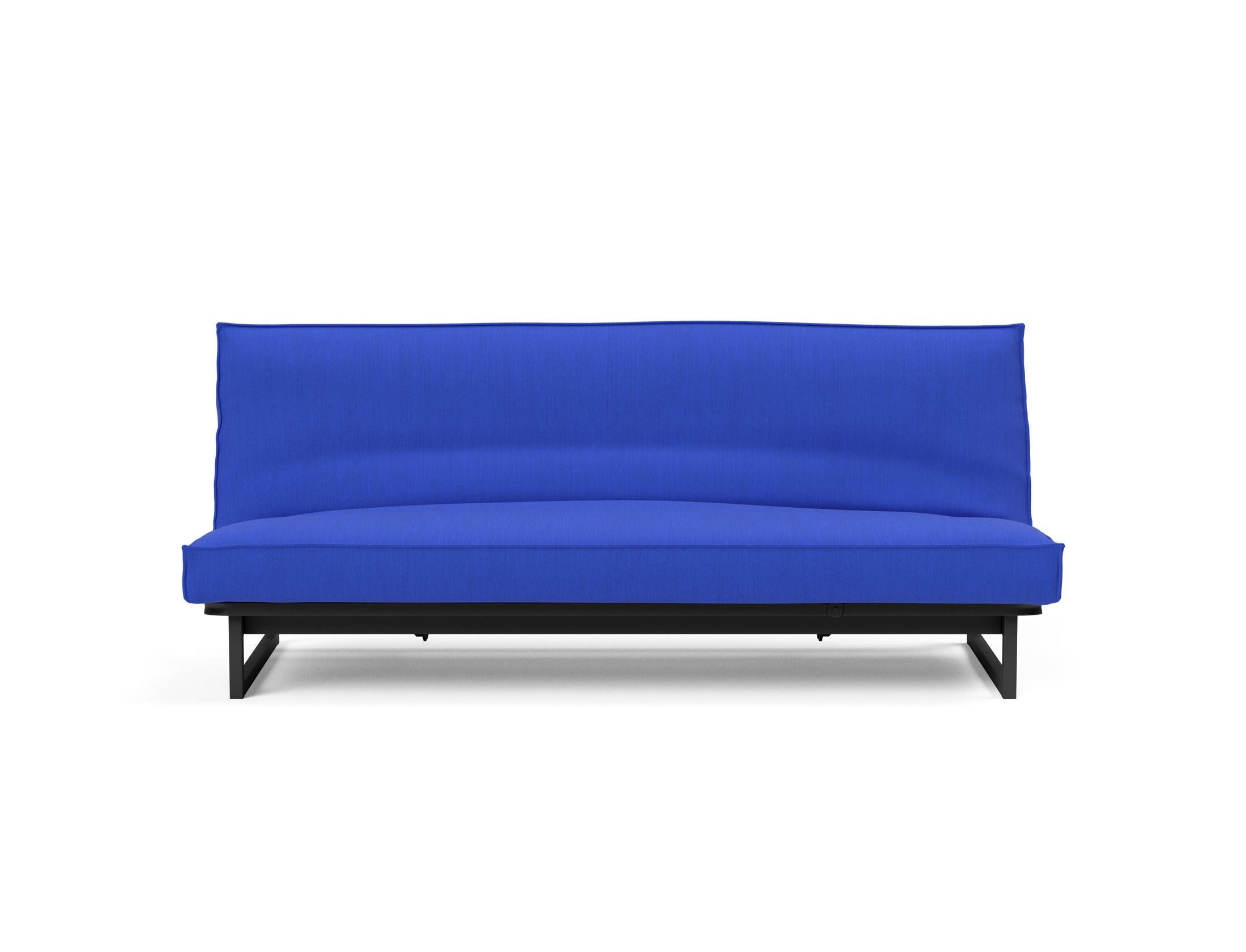 Erleben Sie das Fraction 120 Bettsofa Sharp Plus Cover Soft Spring von Innovation Living – modern, funktional und ideal für kleine Räume.