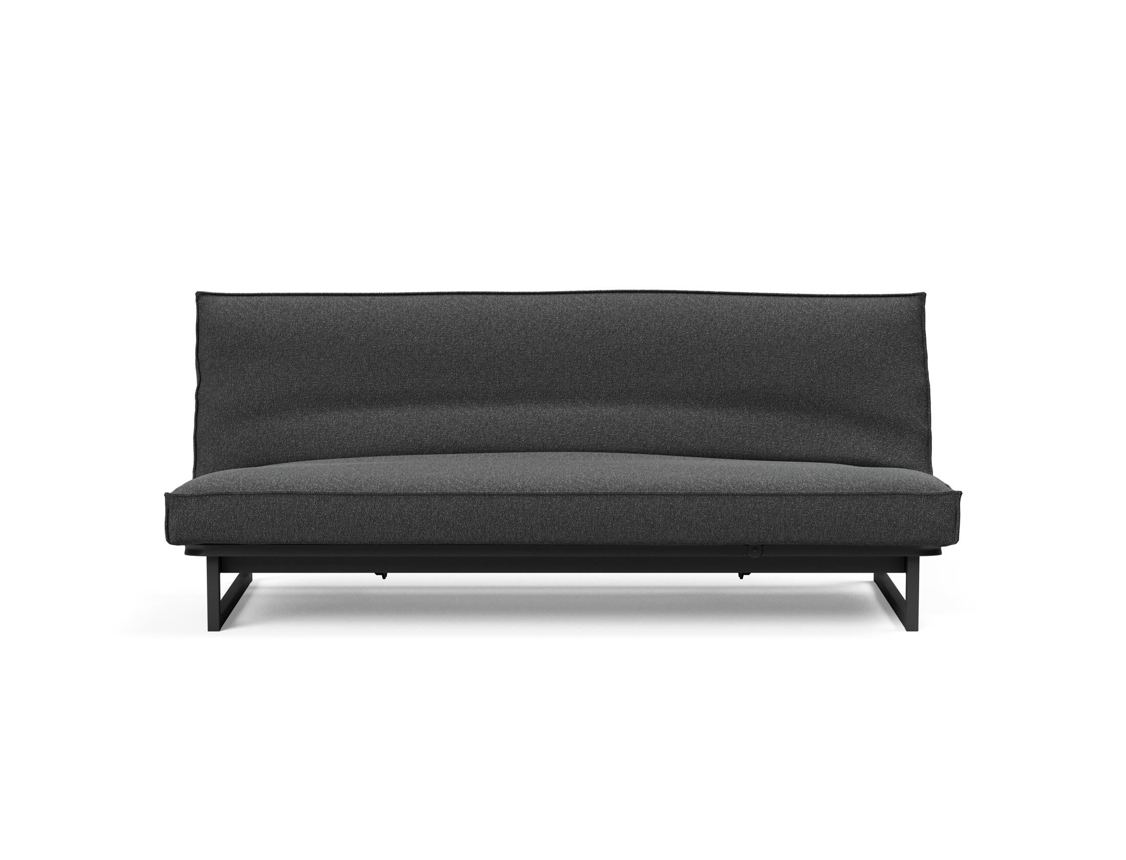 Elegantes Bettsofa Fraction 120 von Innovation Living, ideal für kleine Räume, mit weichem Bezug und praktischer Schlafoption.